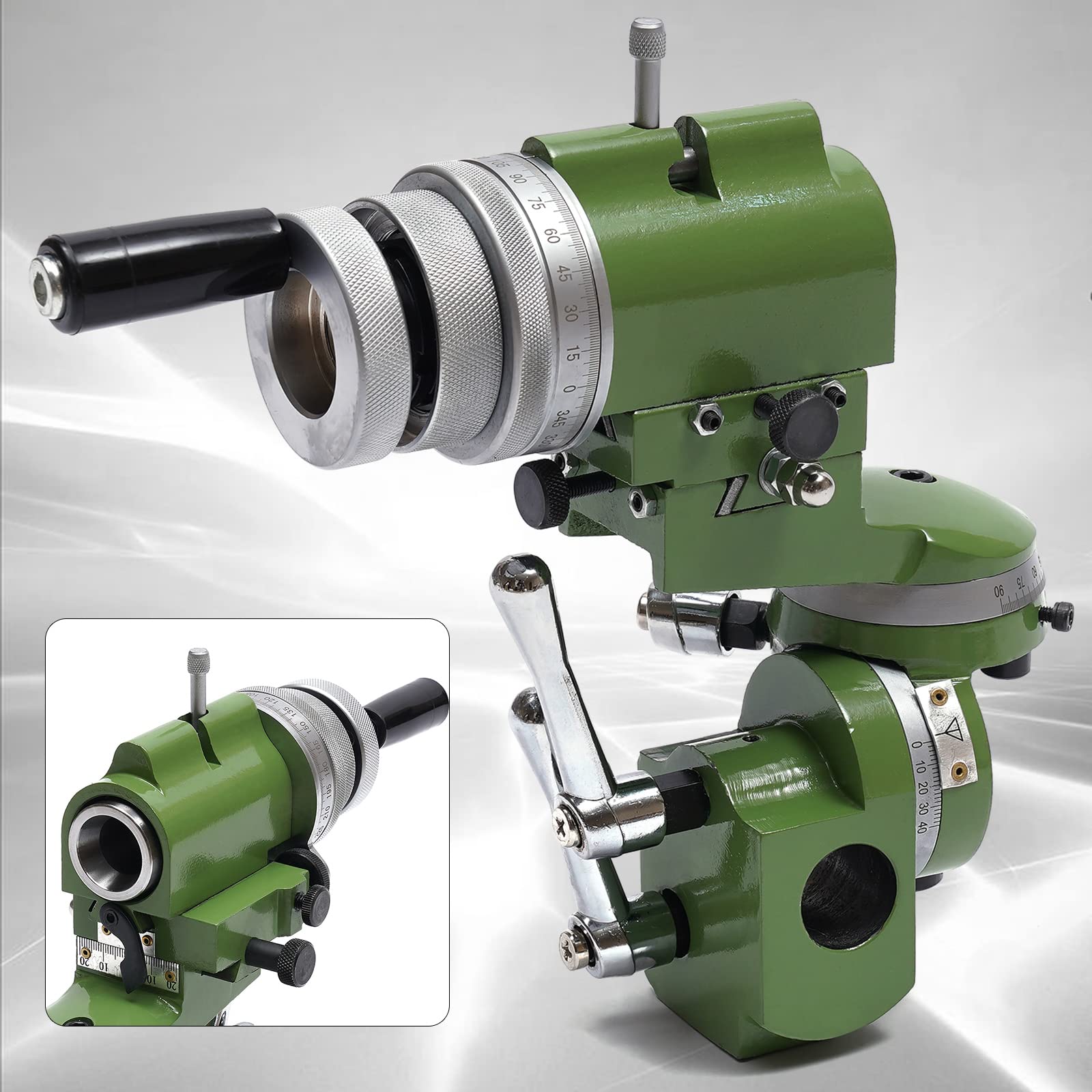 U2 Universal Cutter Grinder Machine - Precision Multi-Purpose Grinding Tool for Sharpening Milling Cutters (25mm Holder Assembly) | Ideal for Metalworking, Woodworking & DIY Projects