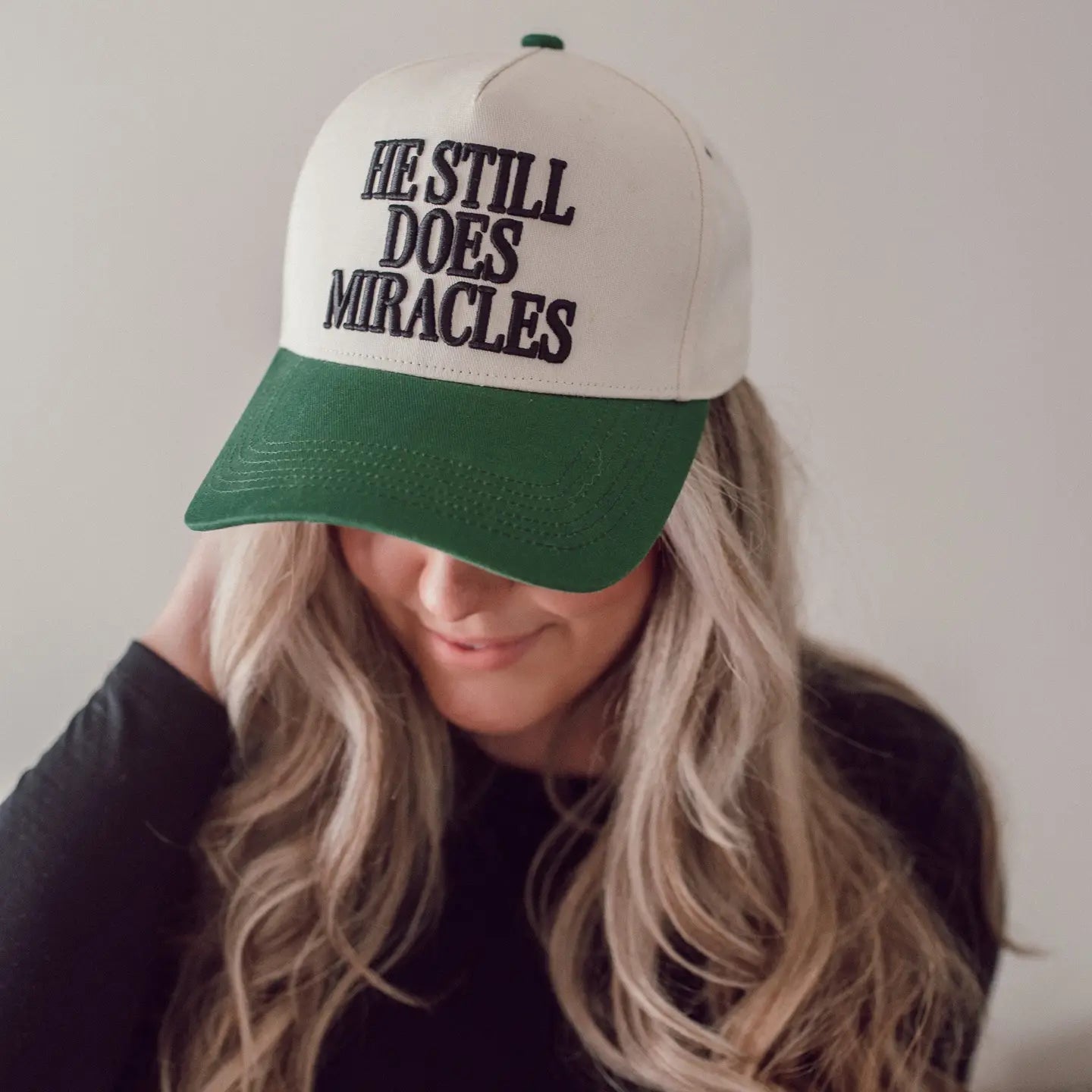 He Still Does Miracles Christian Baseball Cap - Inspirational Faith Hat for Men & Women - Perfect for Church, Bible Study & Daily Encouragement