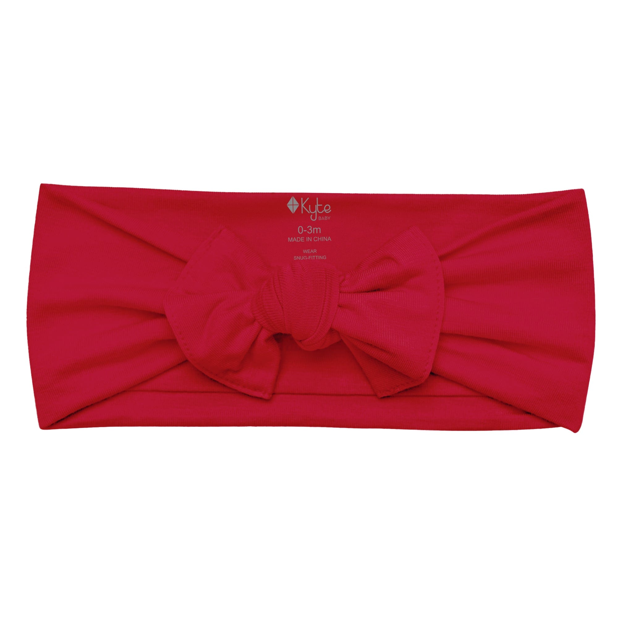 Cardinal Red Knotted Bow Headband for Women - Elegant Hair Accessory for Parties, Weddings & Everyday Wear