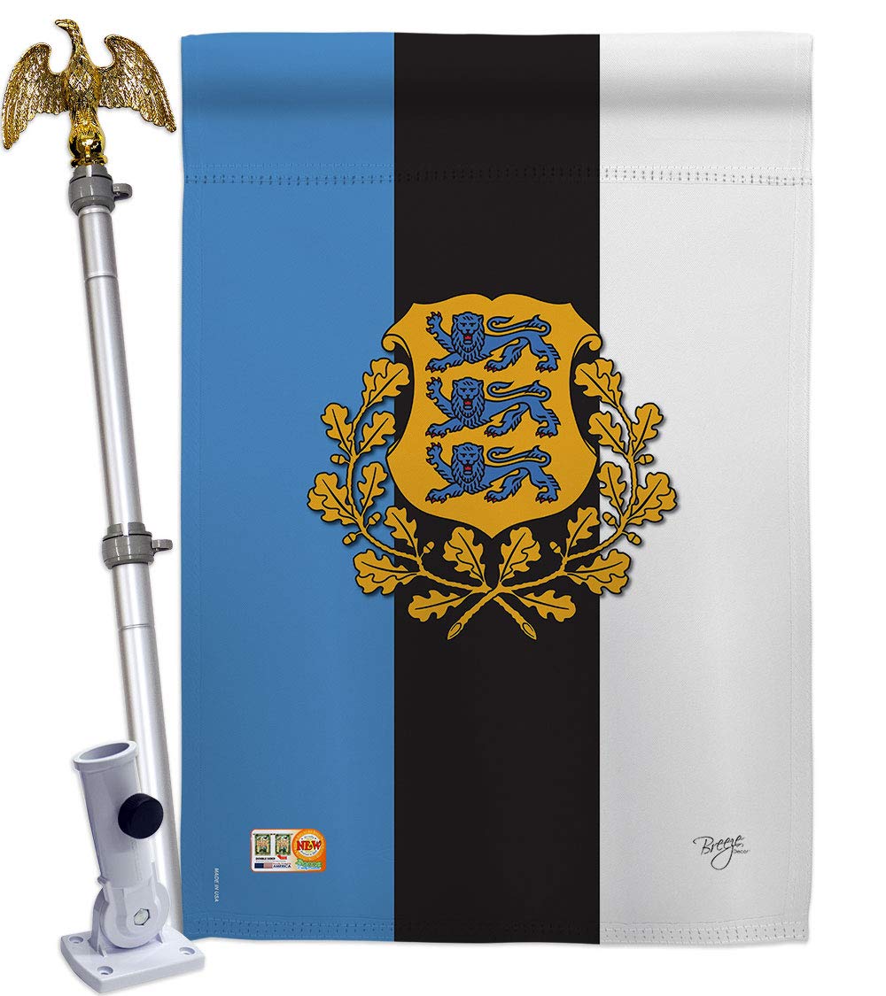 Estonia National Flag Set 28