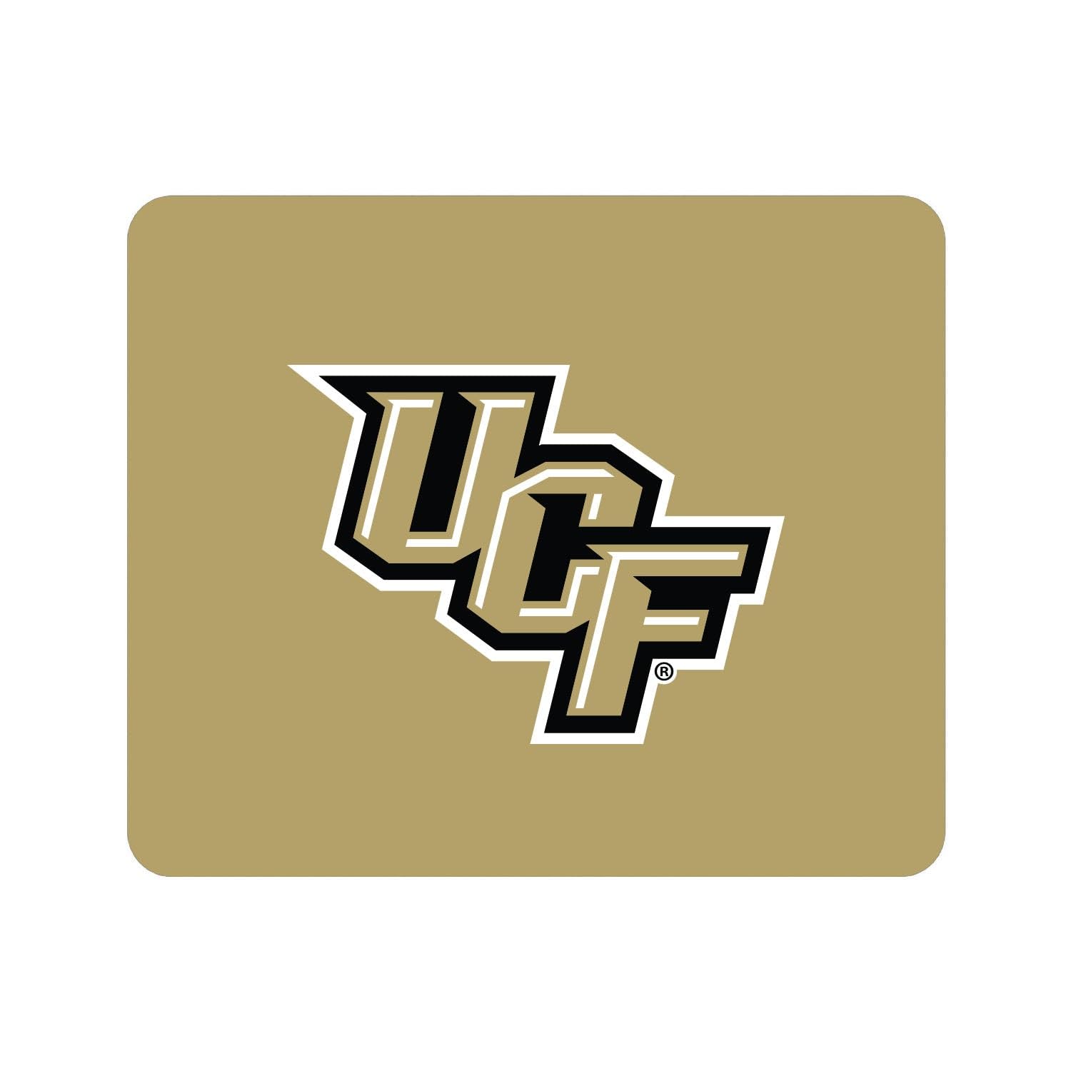 Premium Fabric Mouse Pad - University of Central Florida Standard Classic Gold Design | Non-Slip Gaming & Office Desk Accessory for PC, Laptop, Computer Workstations