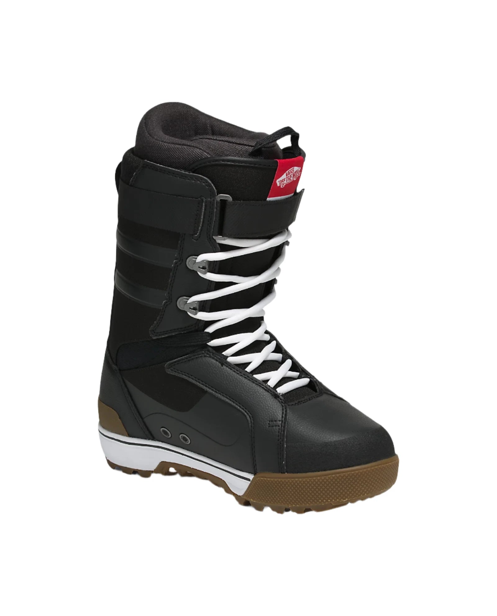 VANS Hi Standard Pro Snowboard Boots for Men & Women - Black/White (2025 Model) - Comfortable & Durable Winter Sports Footwear for Snowboarding & Outdoor Adventures