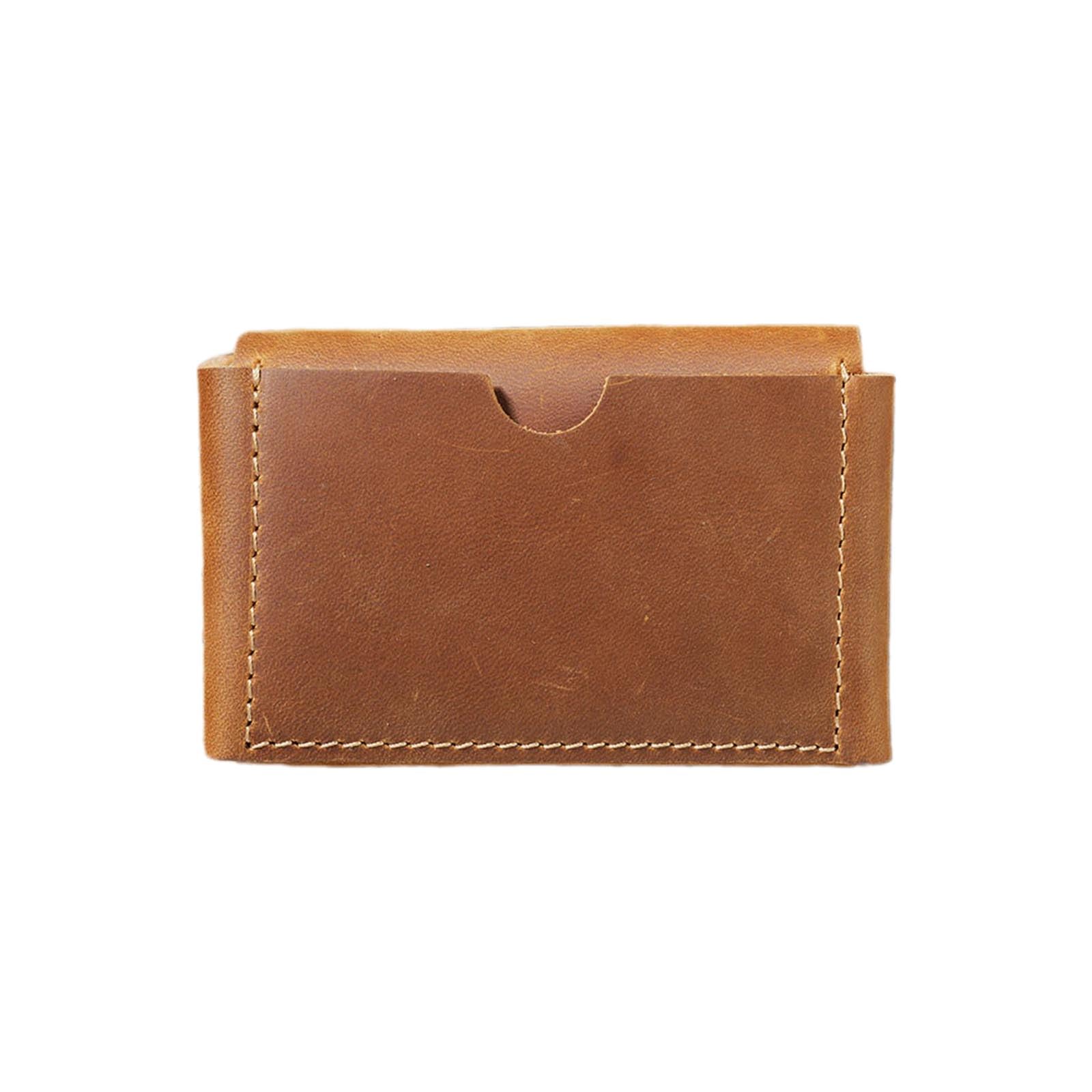 Premium Leather Multi-Functional Credit Card Holder & Business Card Organizer - Large Capacity RFID Blocking Wallet for Travel, Office & Daily Use (Brown)