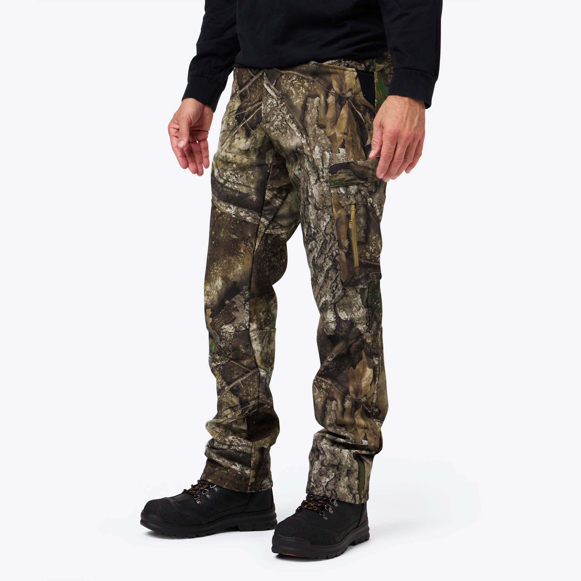 APX Realtree® Heated Pants for Men - Battery-Powered Thermal Hunting & Outdoor Winter Pants - Perfect for Cold Weather Hunting, Fishing, and Snow Sports