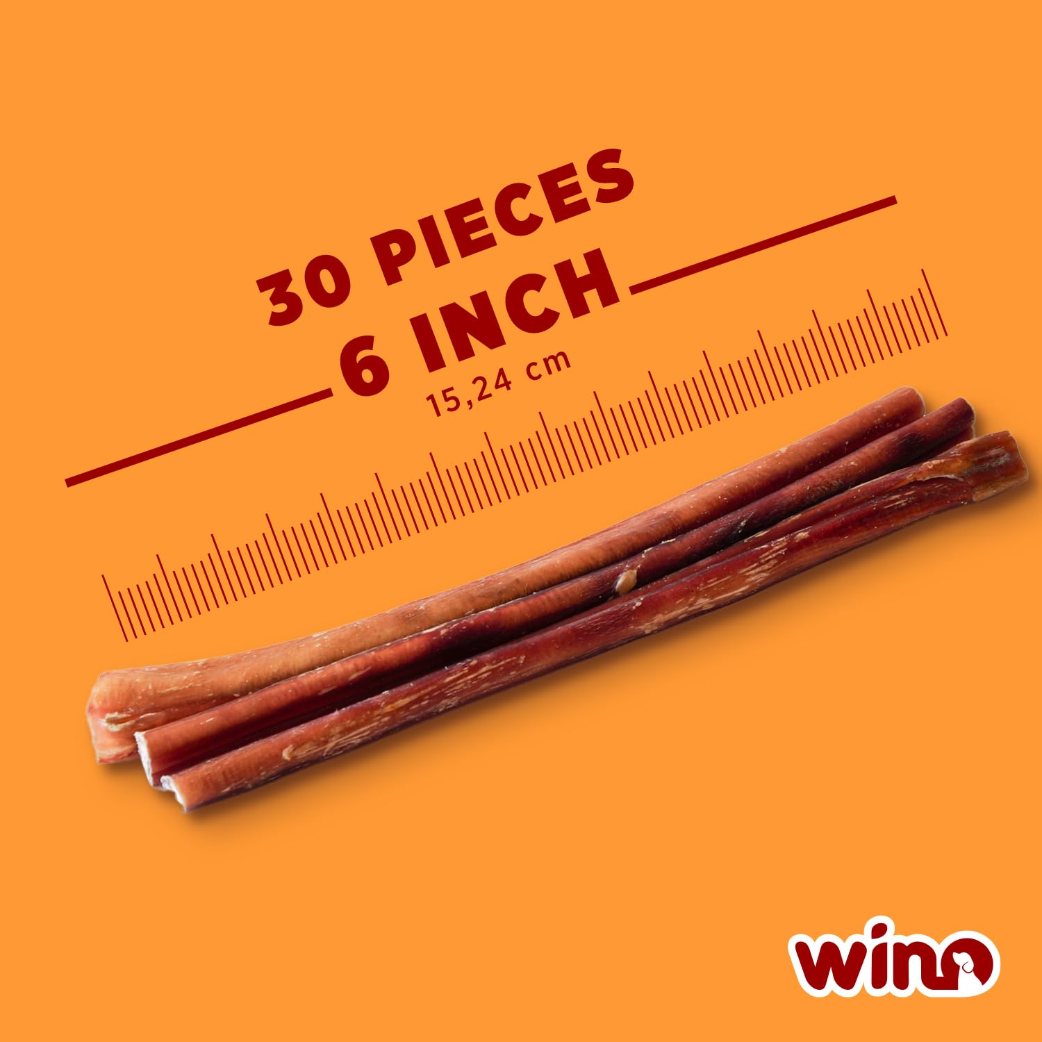 Premium Bully Sticks for Dogs - 5 Pack of 4 Inch All-Natural Beef Chews | 100% Digestible, Odor-Free, High Protein Dog Treats | Supports Dental Health & Reduces Destructive Chewing | Perfect for Training Rewards, Teething Puppies & Anxious Dogs