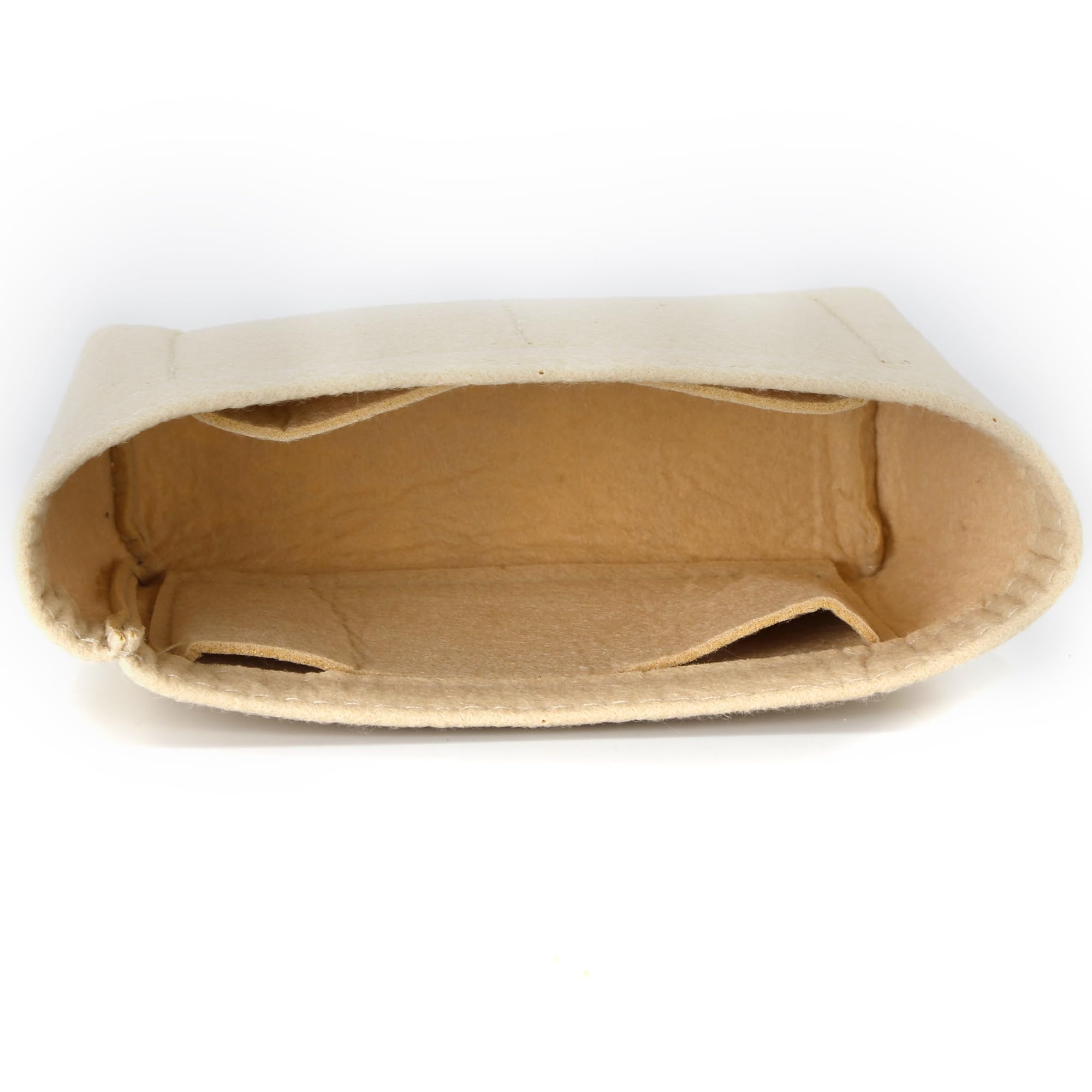 Women's Bag Organizer Insert for Backpack & Tote - Large Inner Storage Pouch (Beige) | Perfect for Travel, Work & Daily Essentials Organization
