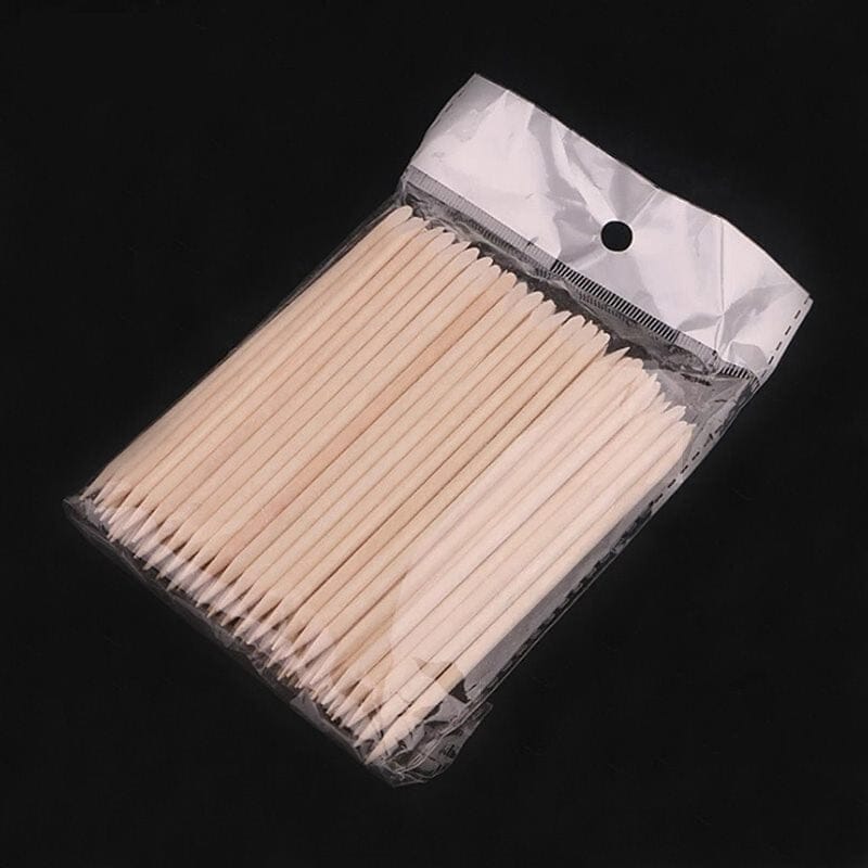 Professional Stainless Steel Cuticle Pusher Sticks - Manicure & Pedicure Tool for Nail Care, Grooming & Cuticle Removal - Perfect for Home & Salon Use