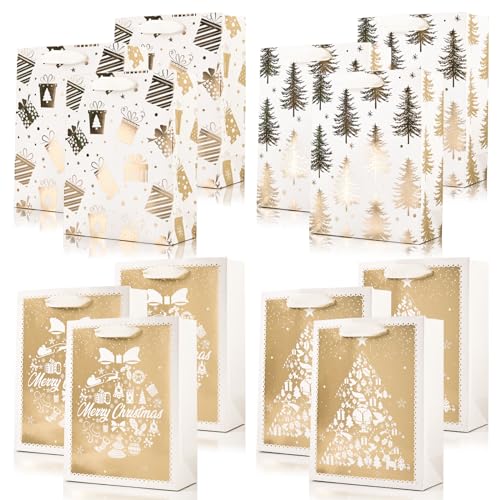 Gold White Christmas