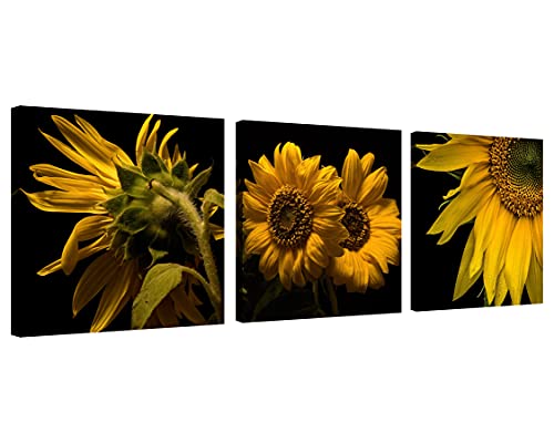 Shy Sunflower wall art