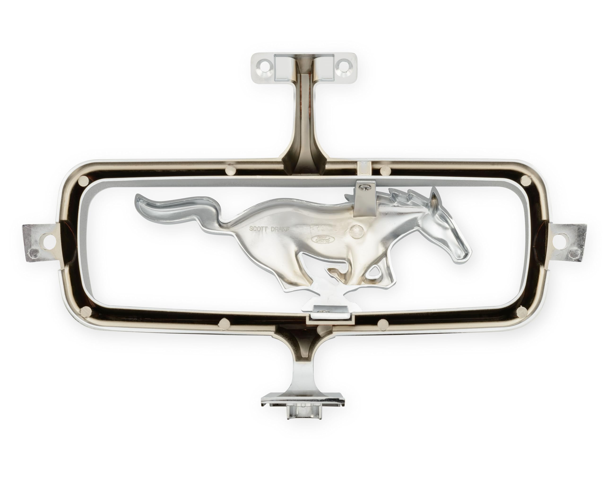 Scott Drake C5ZZ-8213-AR Replacement Grill for Classic Cars - Perfect for Ford Mustang, Thunderbird Restoration & Car Shows