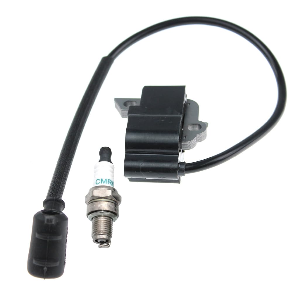 High-Performance Ignition Coil Replacement for Stihl MS201 MS201T MS201C MS201 2-Mix MS201TC Chainsaws - Compatible with Part Numbers 1145 400 4711, 1145 400 1303, 1145 400 1310 - Durable Garden & Forestry Tool Accessory by SHENQIN718 - Perfect for Professional Logging, Tree Trimming & Landscaping Work