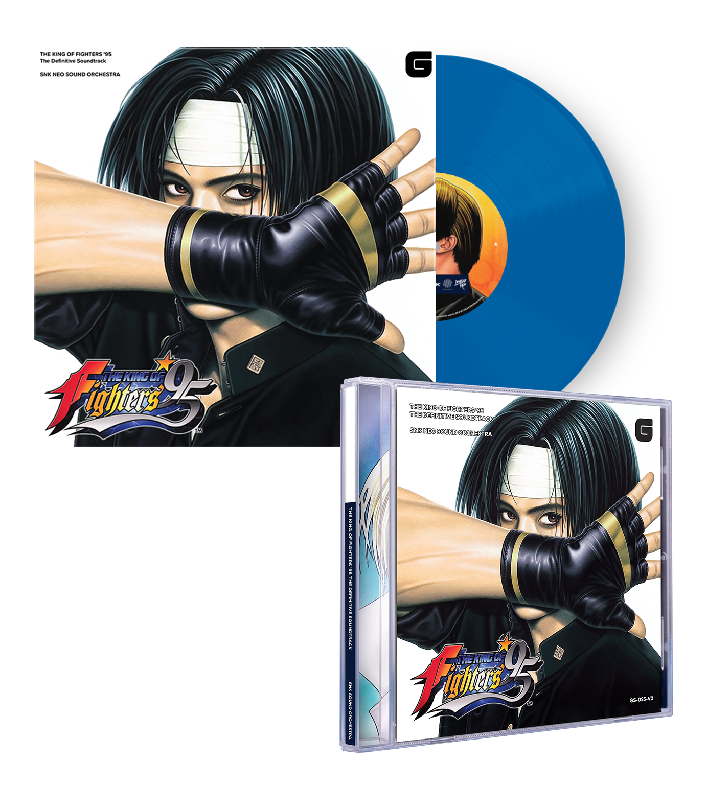 THE KING OF FIGHTERS 95 Soundtrack - Limited Edition Vinyl & CD - Retro Video Game Music for Gaming Enthusiasts & Collectors