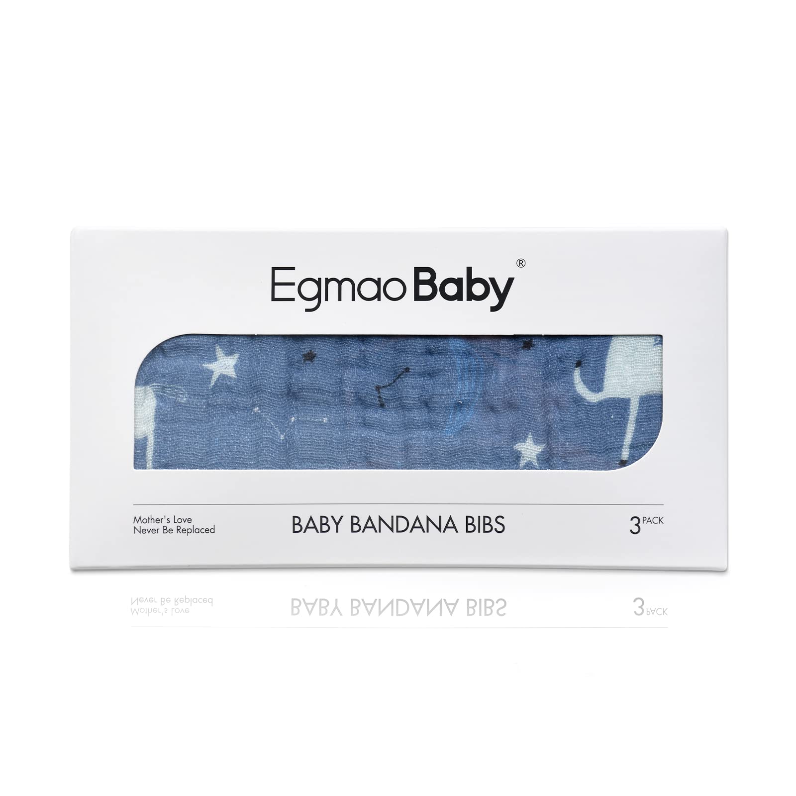 Starry Tales 100% Cotton Snap Muslin Baby Bibs for Boys & Girls - 3-Layer Absorbent & Soft, Adjustable & Machine Washable - Perfect for Newborns, Infants & Toddlers (Great for Feeding, Drooling & Mealtime Mess Protection)