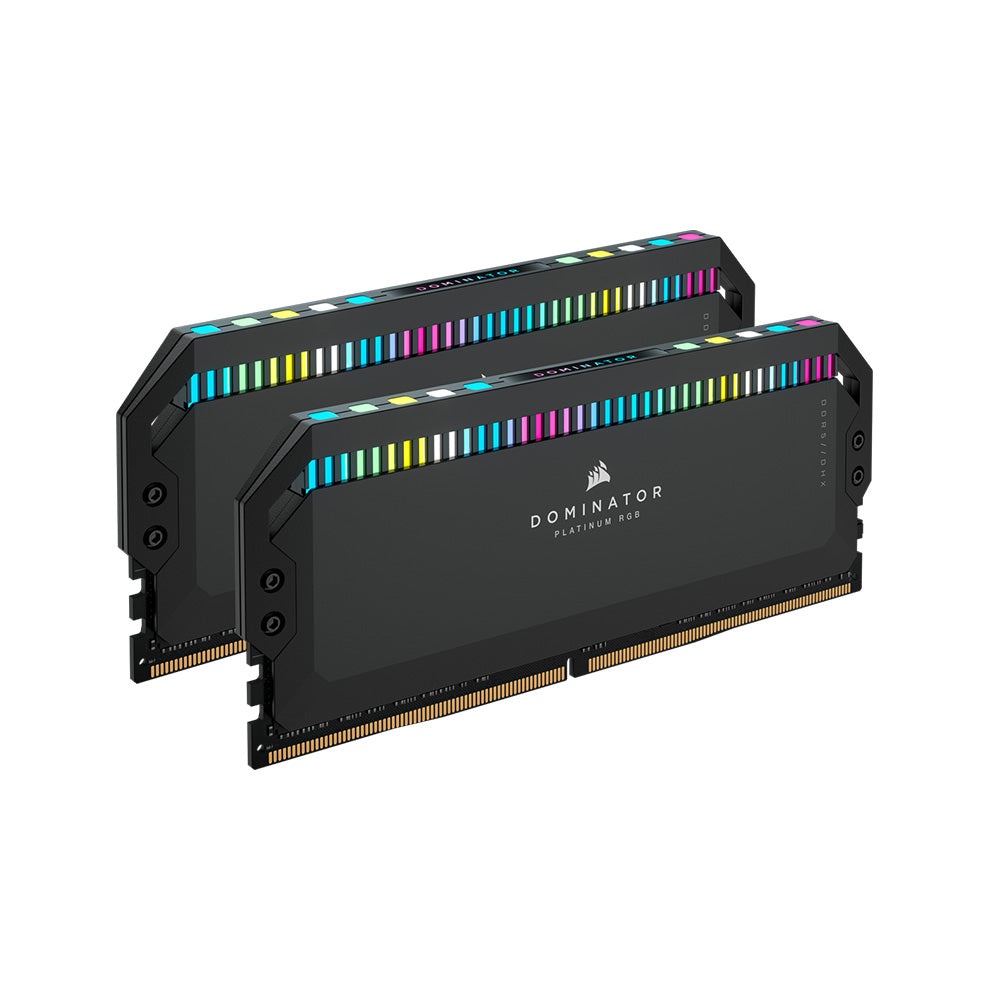 Corsair Dominator Platinum RGB 32GB (2x16GB) DDR5 6000MHz C36 Gaming Memory Kit - High-Performance RAM for PC Builds, Overclocking & 4K Gaming