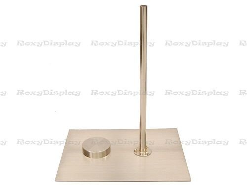ROXYDISPLAY Male Mannequin with White Jersey Cover, Short Round Stand (JF-33M01+BS-04S+CAP-M04) - Perfect for Retail Stores, Boutiques, and Fashion Displays