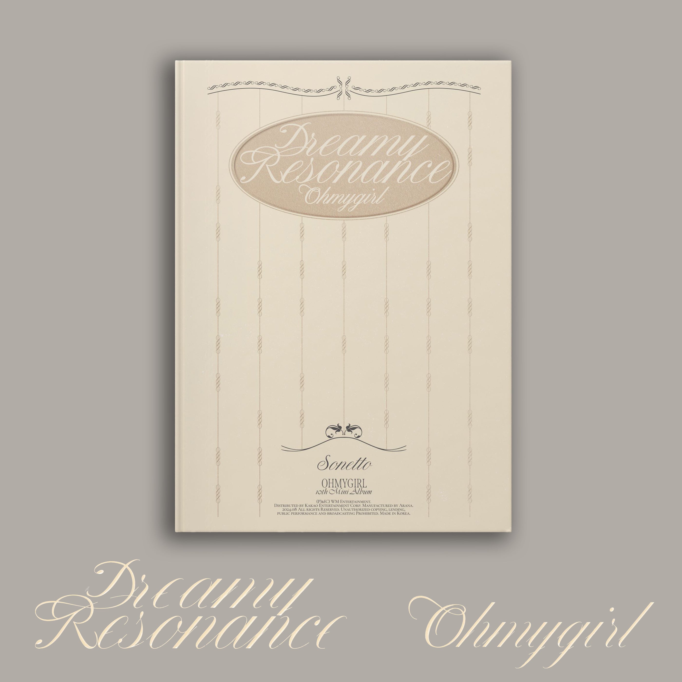OH MY GIRL 10TH MINI ALBUM 'DREAMY RESONANCE' - K-Pop Music CD with Photobook & Poster - Perfect for K-Pop Fans Collection & Gift Giving