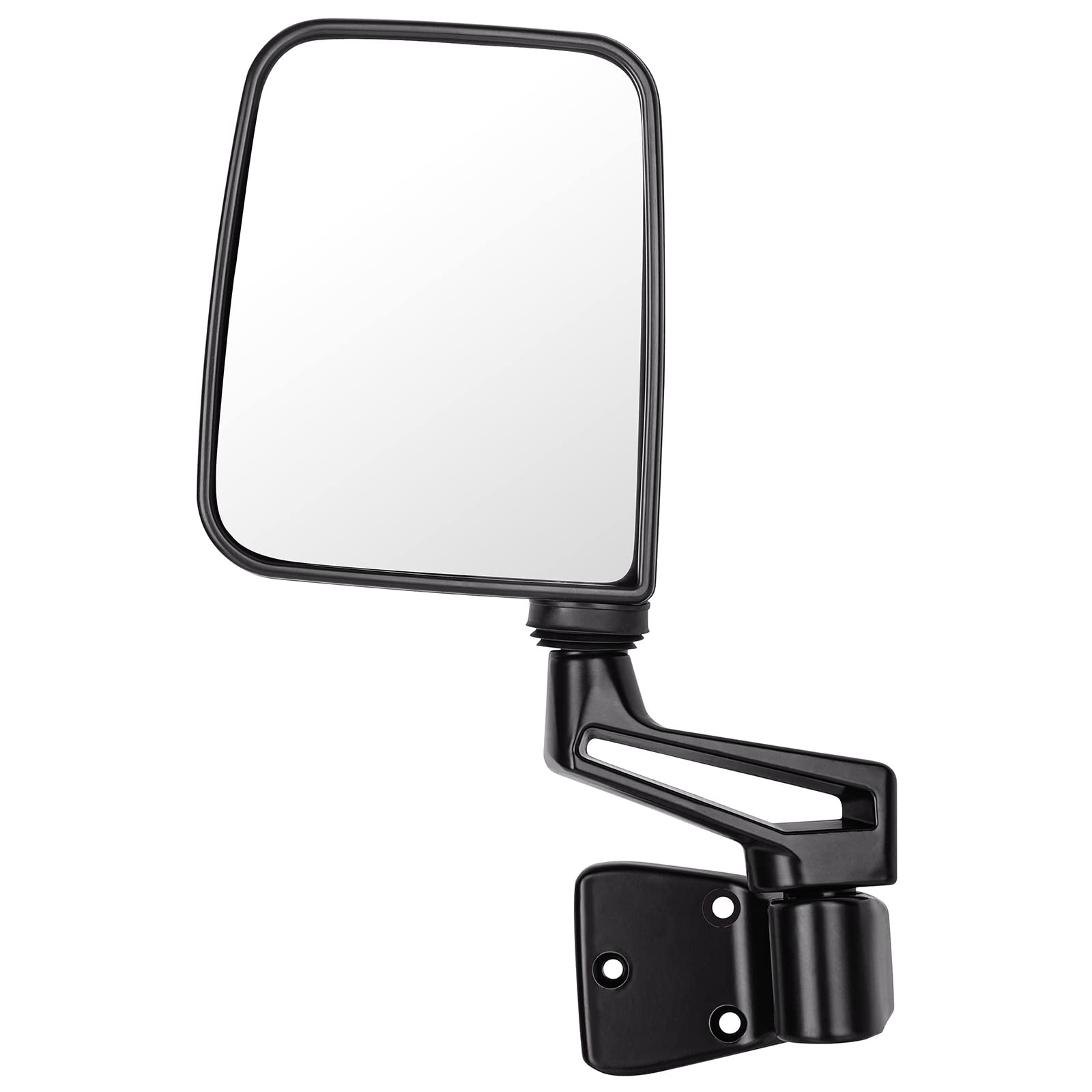 SCITOO Side View Mirrors for Jeep Wrangler (1987-1994, 1995, 1997-2002) - Manual Fold Non-Heated Replacement Mirrors Compatible with Half Door Models | Perfect for Off-Roading, Daily Driving & Jeep Restoration Projects