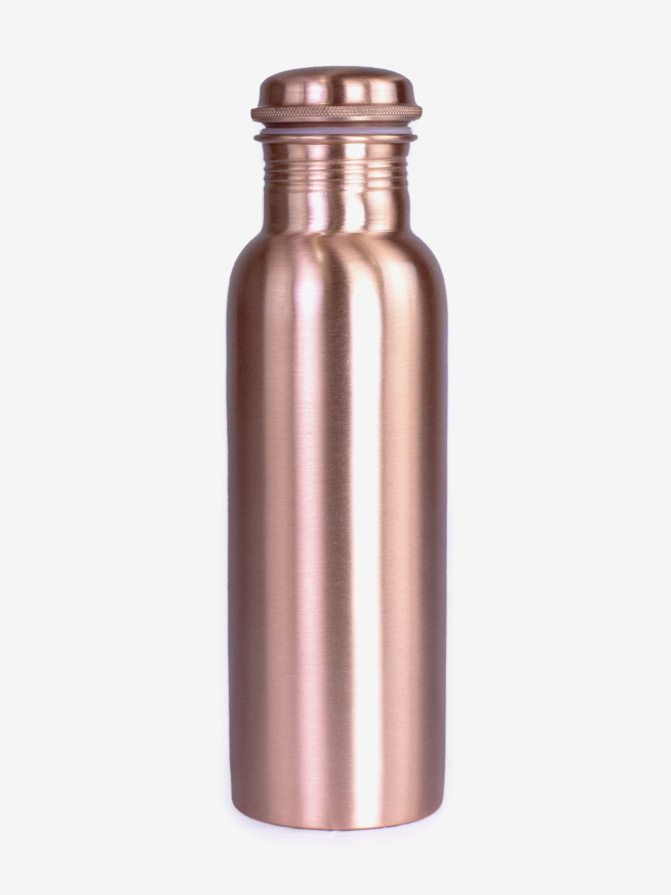 Yoga Mad Copper Water Bottle - Eco-Friendly & Insulated for Hot & Cold Drinks - Perfect for Yoga, Gym & Outdoor Activities