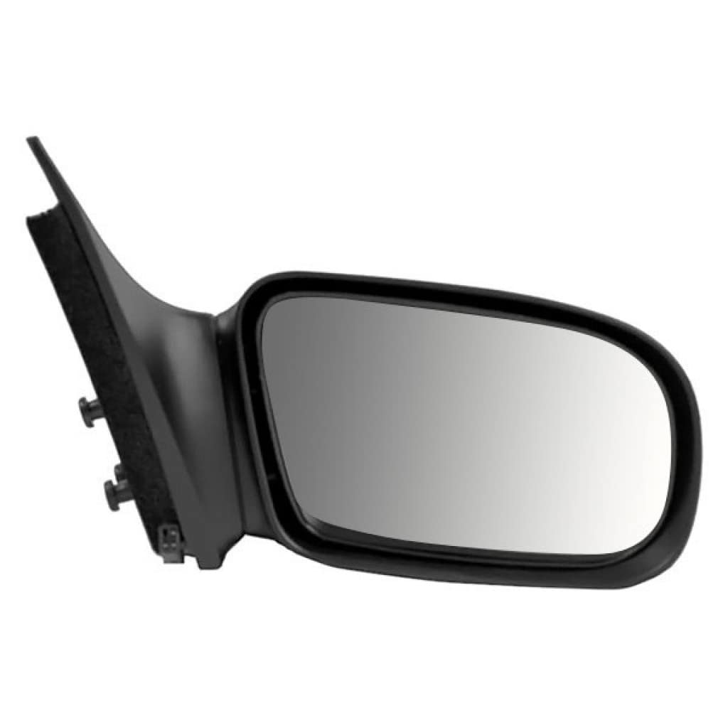 1992-1998 Oldsmobile Achieva Power Door Mirror Set - Driver & Passenger Side (Pair) | Non-Folding | Smooth Black Primed | OEM Replacement Parts GM1320156, GM1321156 | Perfect for Restoration Projects & Classic Car Maintenance