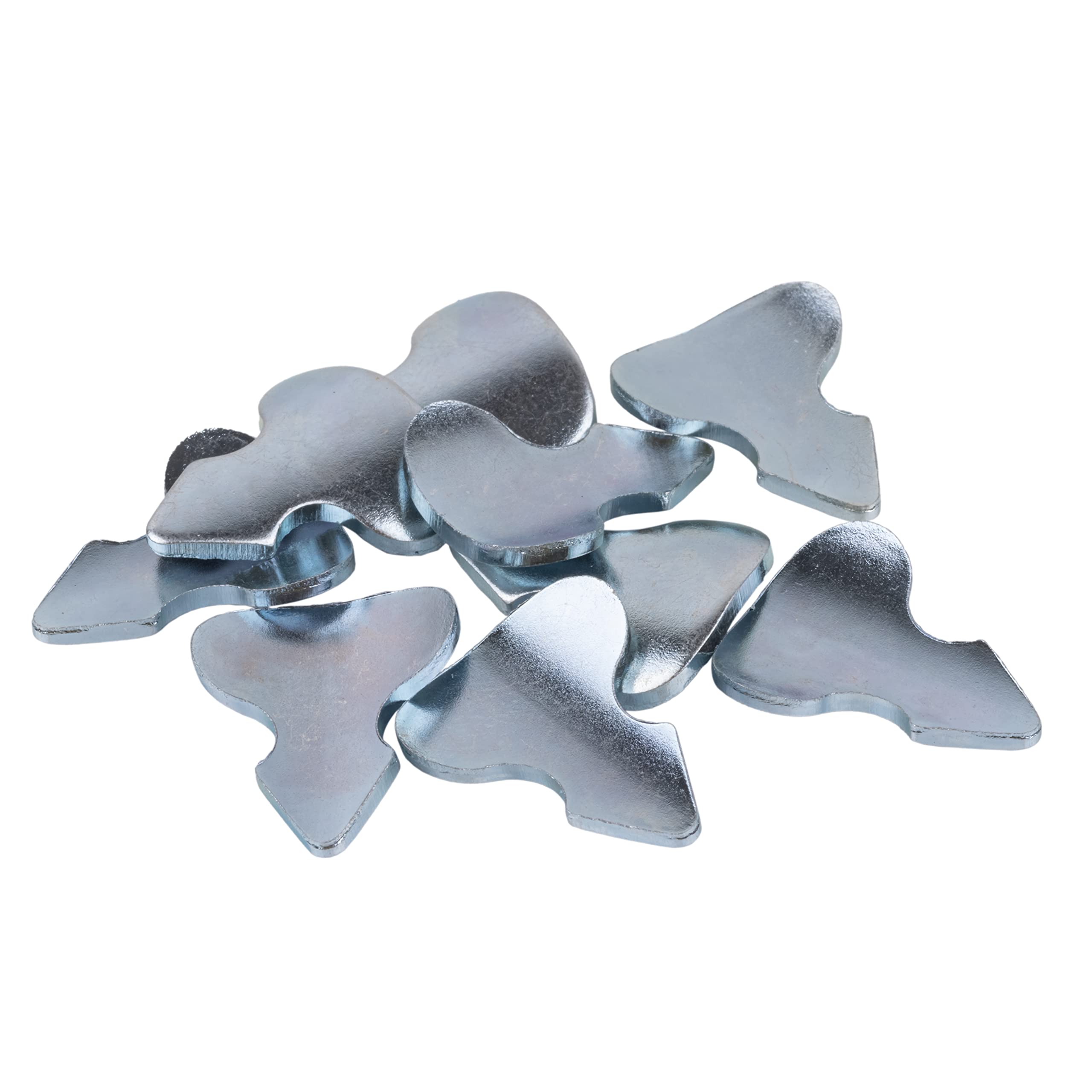 Vintage Single Prong Steel Drawer Stops - Pack of 50 | Antique Reproduction Drawer Stoppers for Dresser, Chest, Vanity & Desk | Durable Cabinet Hardware | Perfect for Home Furniture Repair & DIY Projects
