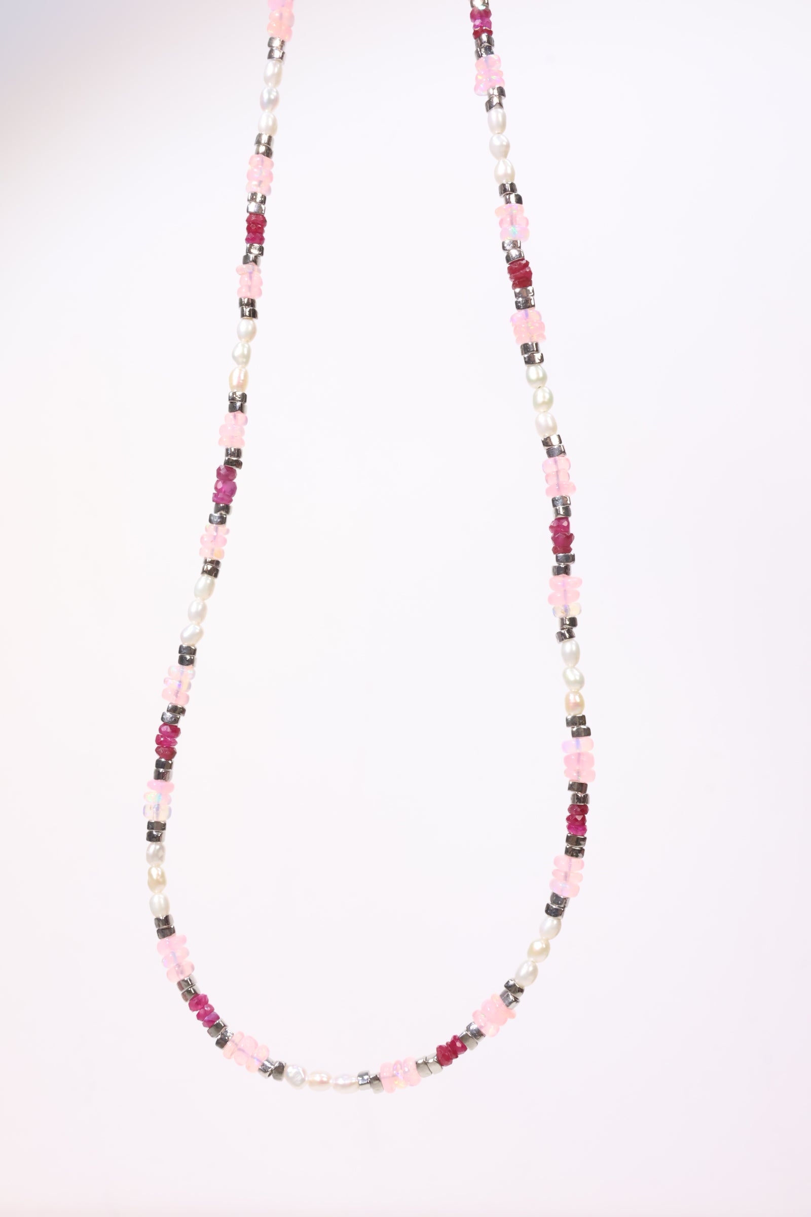 Alei × Barbie Pretty in Pink Necklace - Elegant Jewelry for Women & Girls, Perfect for Parties, Gifts & Everyday Wear