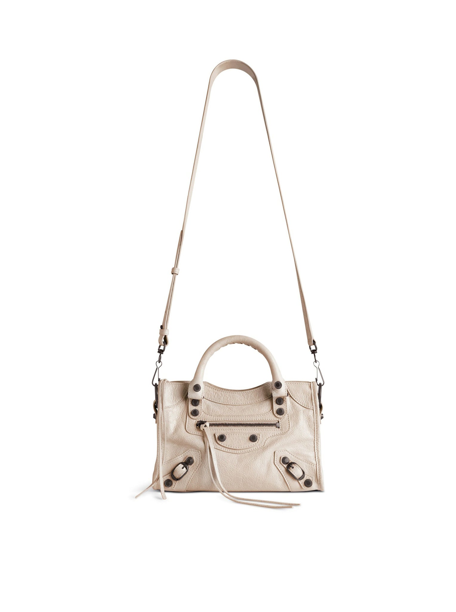 LE CITY MINI Women's Crossbody Bag in Almond - Stylish & Lightweight Purse for Everyday Use, Work, Travel & Shopping