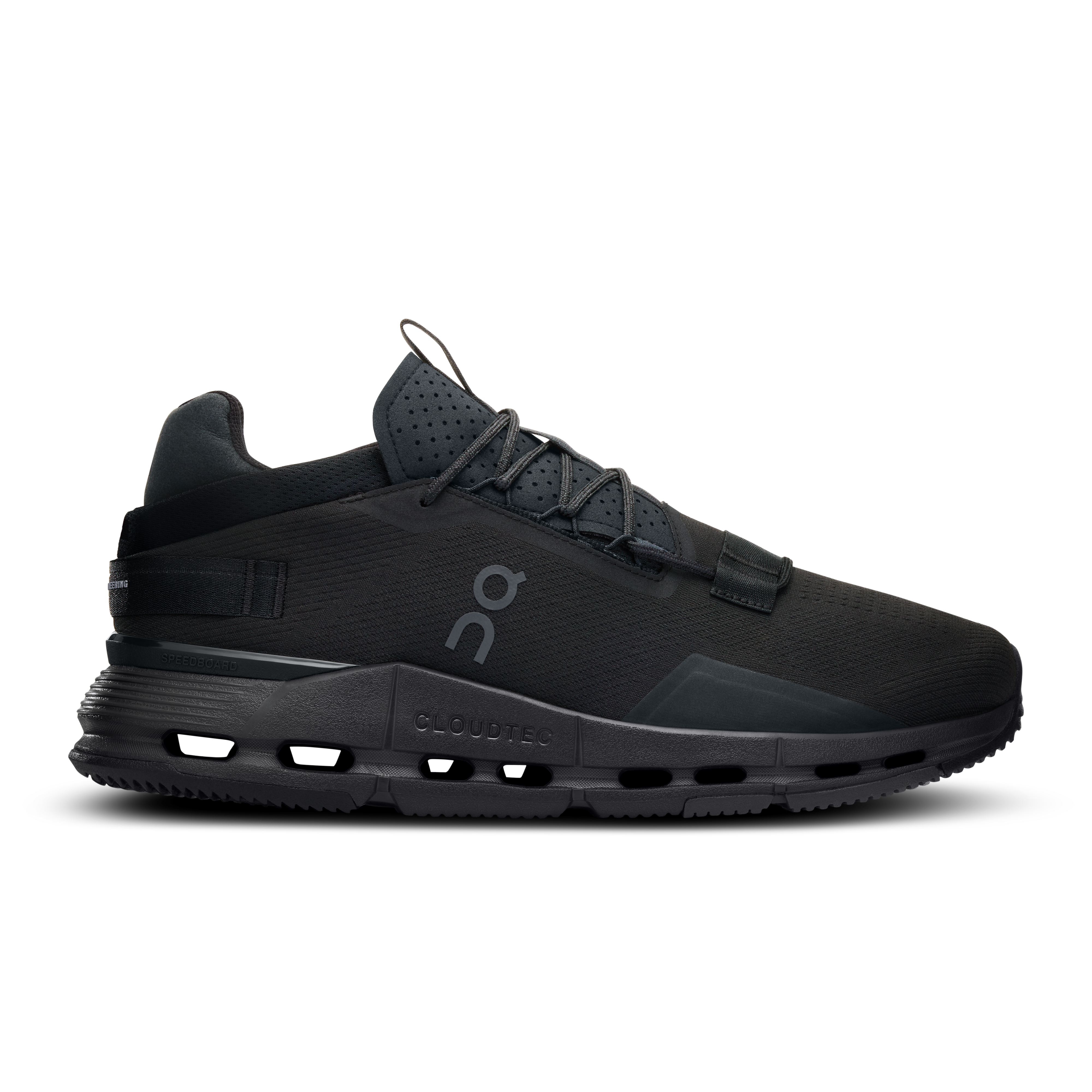 On Running Men's Cloudnova 2 Running Shoes - All Black | Lightweight & Cushioned for Jogging, Gym Workouts & Daily Wear