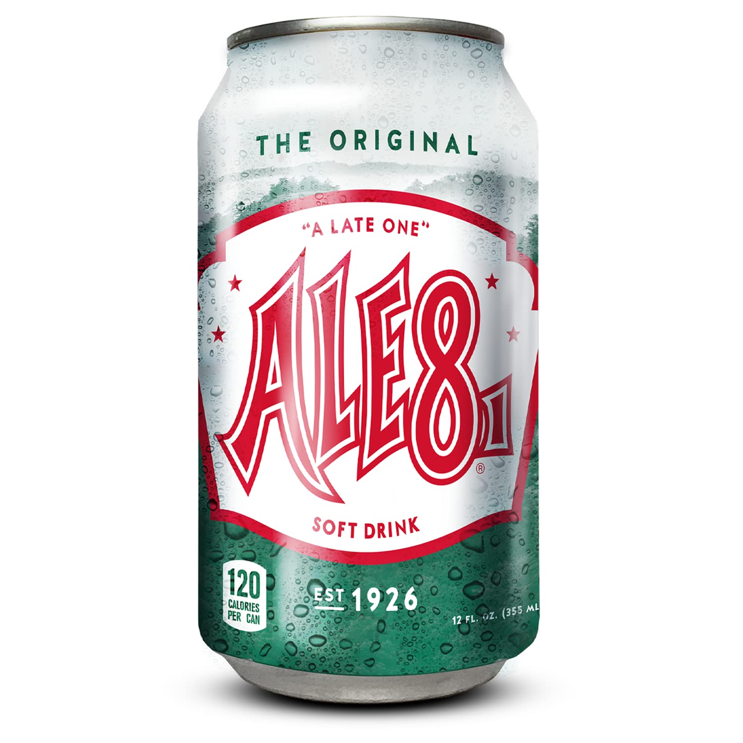 **Ale 8 One Original Ginger Ale Soda - Caffeinated Citrus Flavor - 12 Pack (12 Oz Cans) - Refreshing Soft Drink for Parties, BBQs & Everyday Enjoyment**