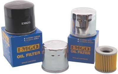 Emgo 10-30000 Standard Oil Filter - High Performance Replacement for Motorcycles & ATVs - Perfect for Regular Maintenance & Engine Protection
