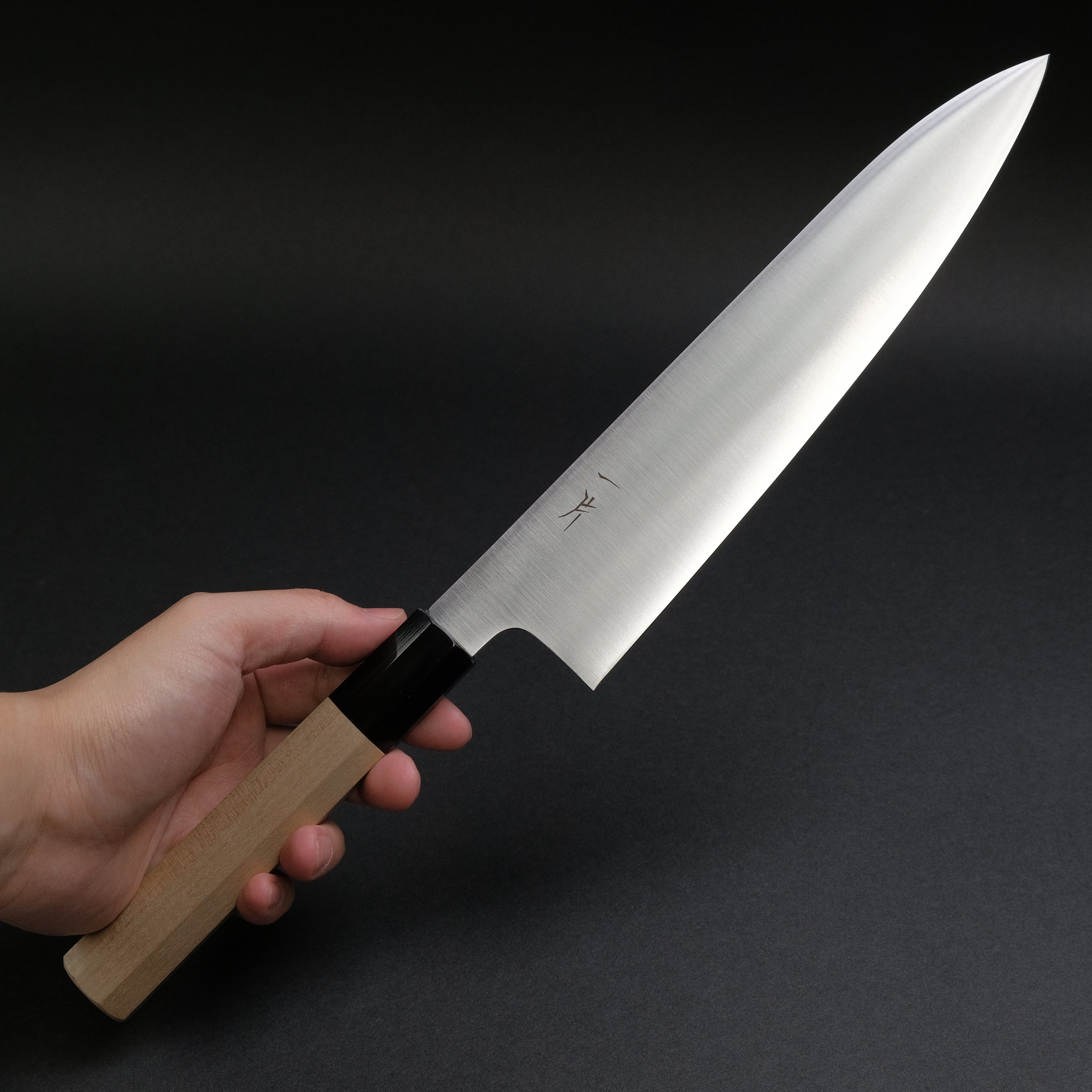 Hitohira FJ VG-10 Gyuto Japanese Chef Knife 240mm with Taihei Ho Wood Handle - Professional Kitchen Tool for Sushi, Meat Cutting & Food Preparation