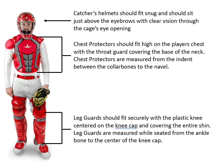 All Star Future Star Series Baseball Catcher's Set for Kids Ages 9-12 (CK FS 912) - Perfect for Youth Baseball Training, Games & Team Practices