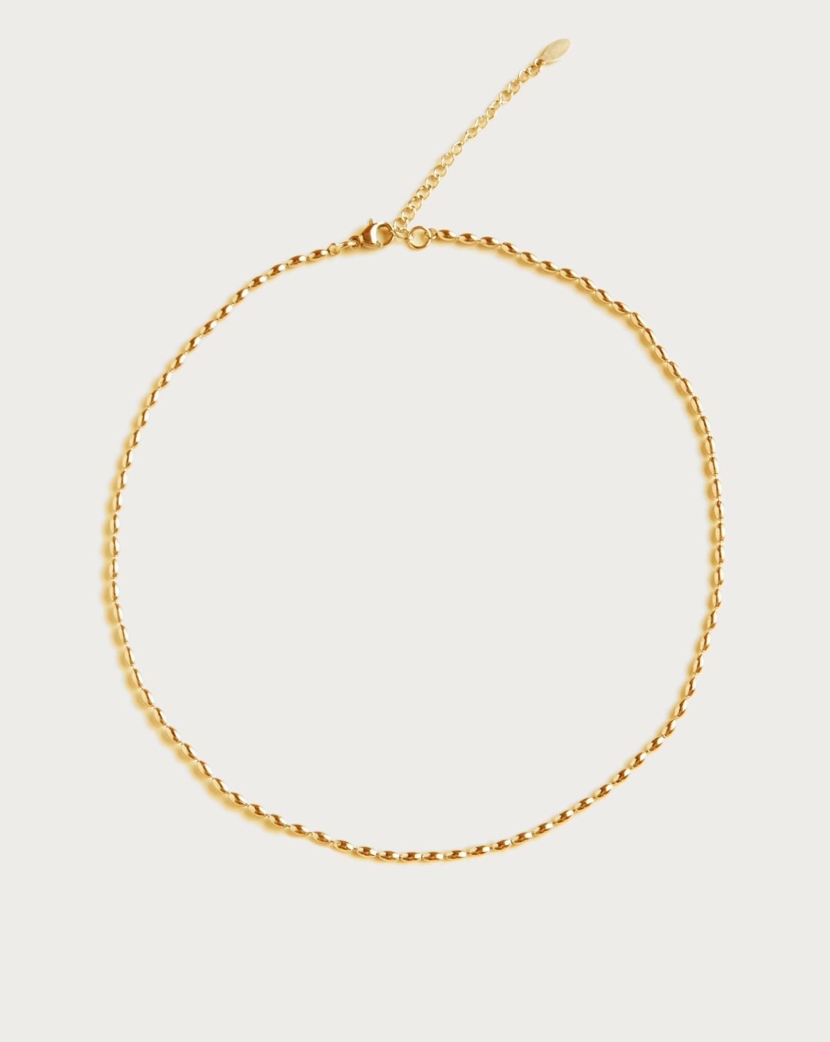 Mini Gold Metal Beads Necklace for Women - Elegant Layering Jewelry for Everyday Wear & Special Occasions
