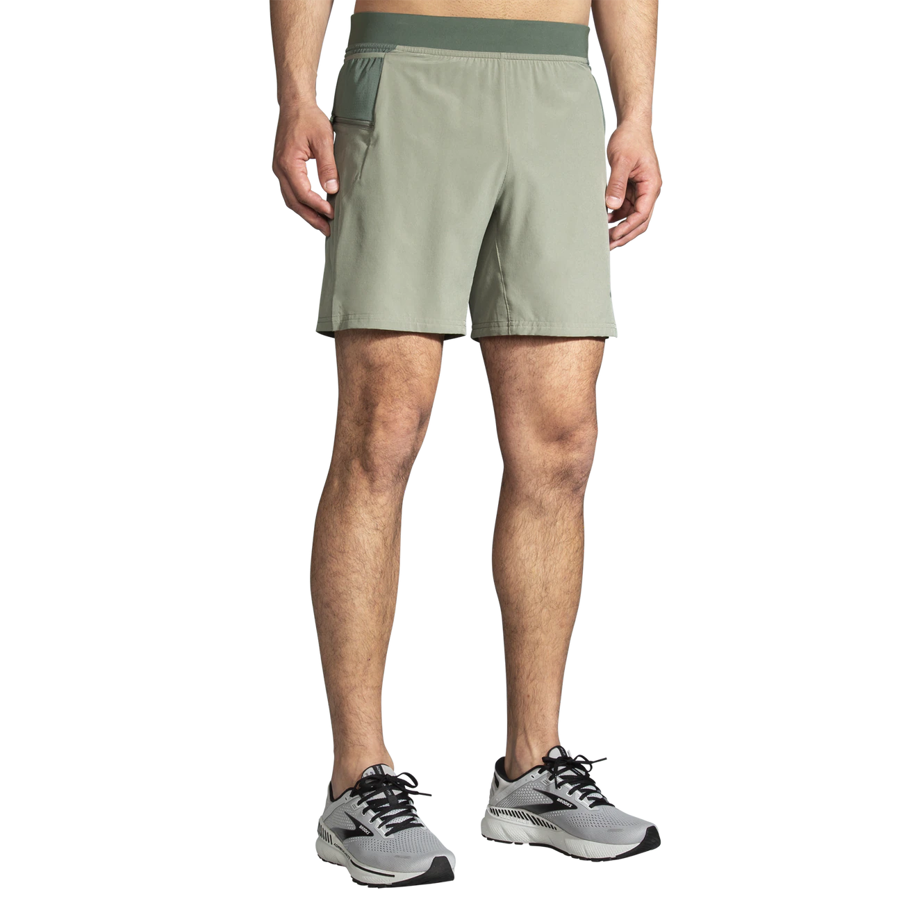 Men's Brooks Sherpa 7 2-in-1 Running Shorts with Liner - Lightweight & Breathable for Training, Gym Workouts & Outdoor Activities