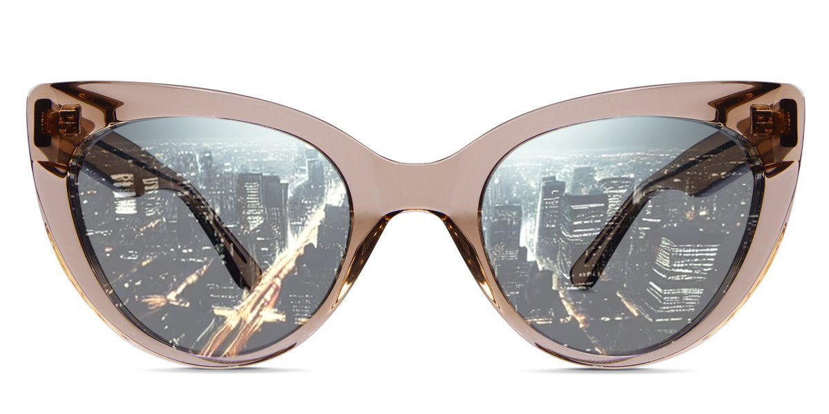 Centy Women's Prescription Tinted Glasses - Stylish & UV Protection for Everyday Wear, Driving, and Outdoor Activities