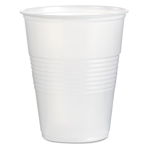 16 oz Translucent Plastic Hot & Cold Cups - 1000 Count Bulk Pack - Perfect for Parties, Restaurants, and Coffee Shops