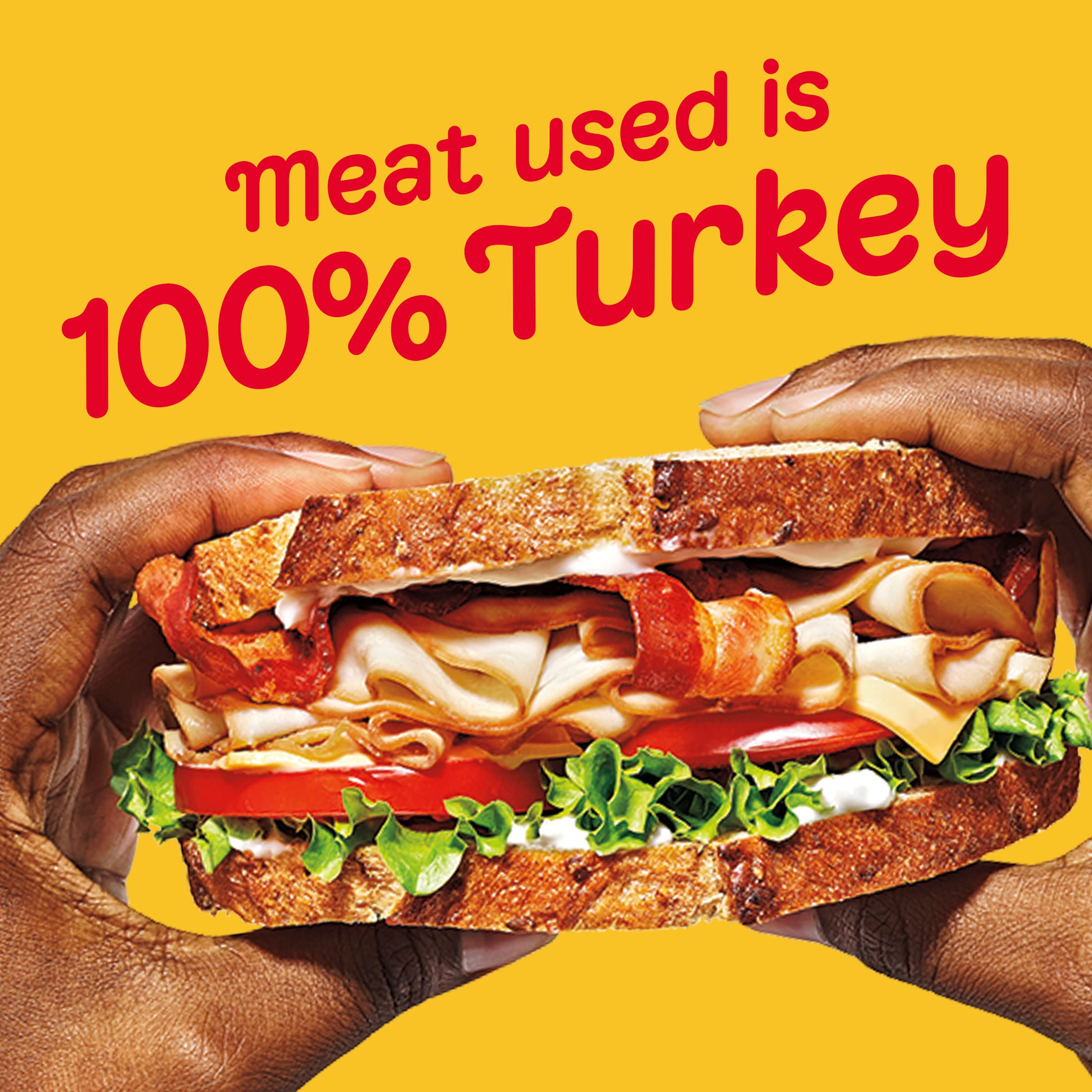 Oscar Mayer Lean Honey Smoked White Turkey Sliced Lunch Meat - 16 oz Pack - Healthy Low Fat Deli Meat for Sandwiches, Salads & Meal Prep