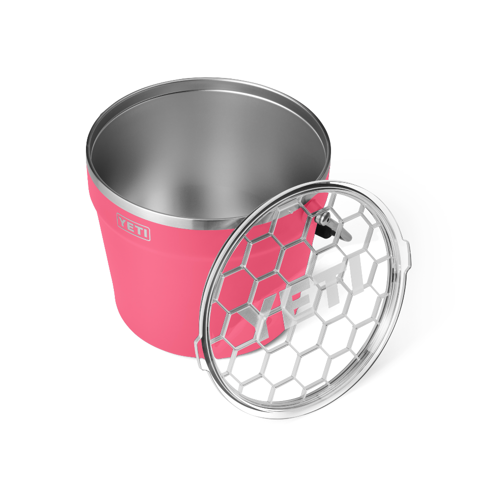 Yeti Rambler Beverage Bucket - Insulated Stainless Steel Drink Cooler for Beer, Wine & Beverages - Perfect for Outdoor Parties, Camping & Beach Trips
