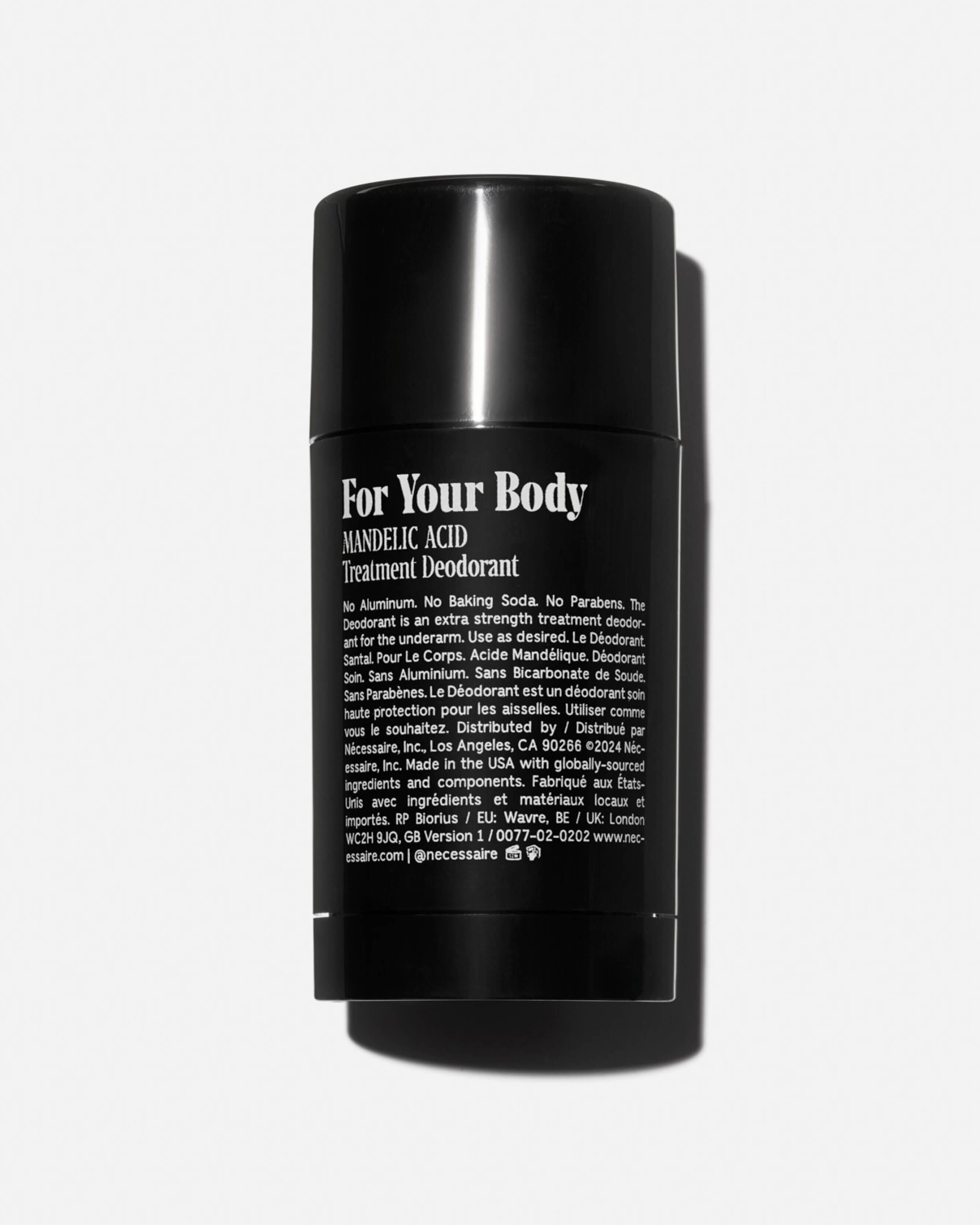 Natural Santal Deodorant for Men & Women - Long-Lasting Odor Protection, Aluminum-Free & Vegan - Perfect for Gym, Work & Daily Freshness