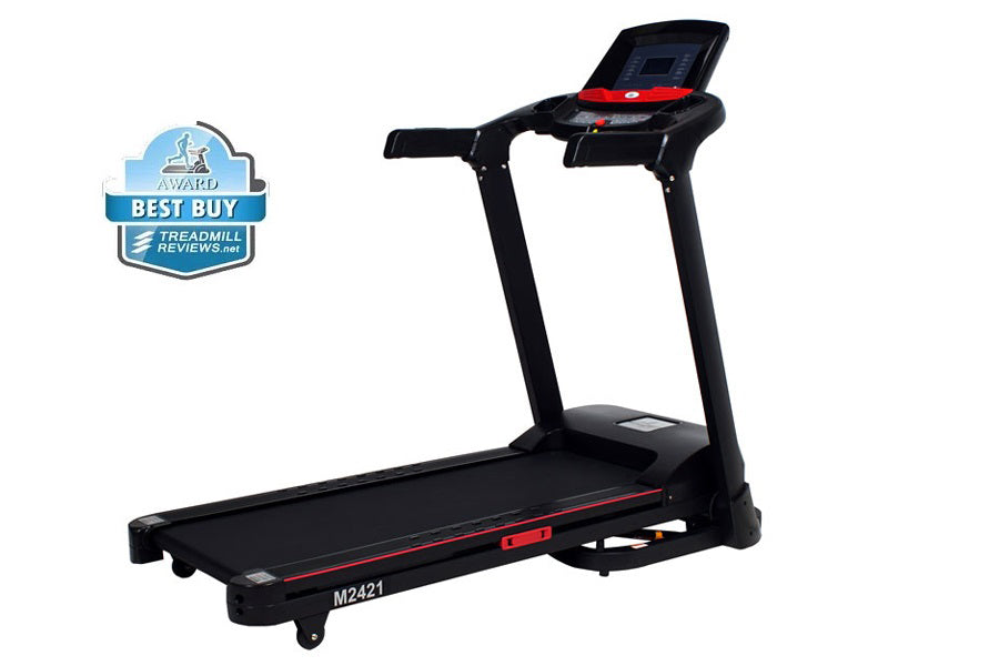 California Fitness Malibu 2421 Folding Treadmill - Compact Home Gym Equipment for Cardio Workouts | Perfect for Small Spaces & Apartment Fitness
