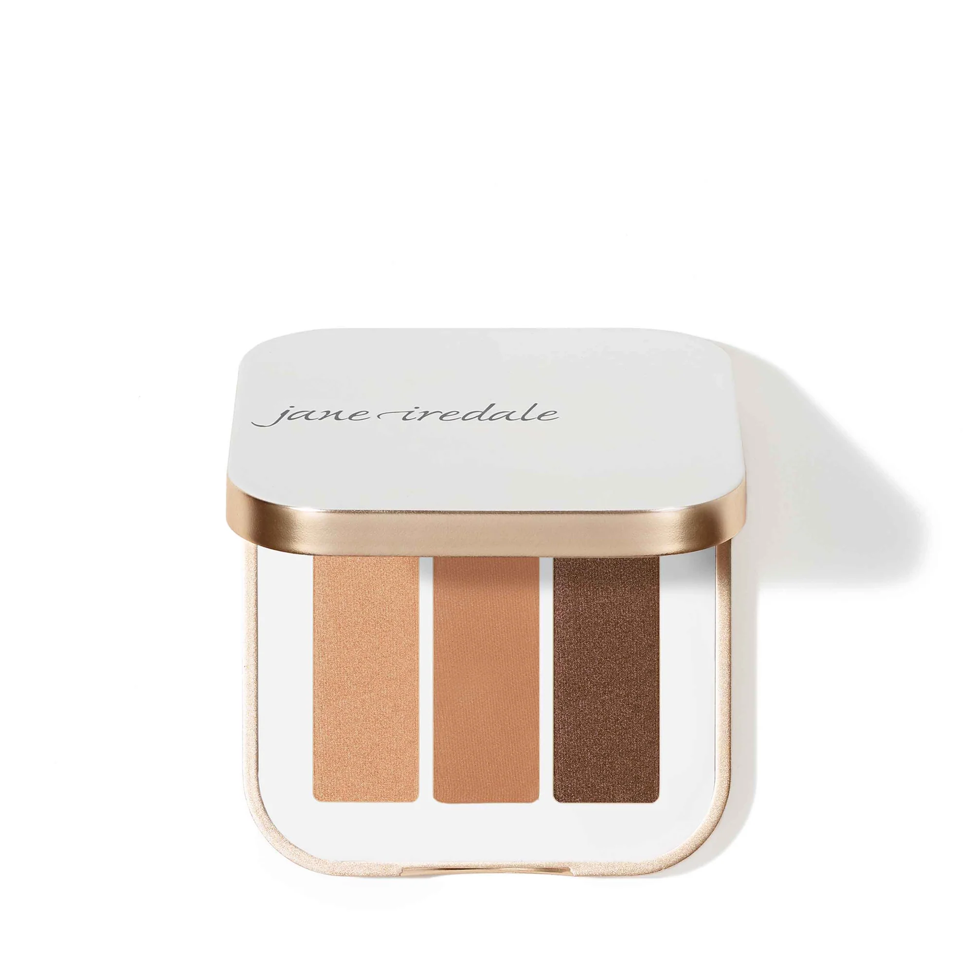 Jane Iredale PurePressed Triple Eyeshadow - Vegan, Mineral-Based Pressed Powder for Natural Eye Makeup | Perfect for Daytime, Evening & Special Occasions