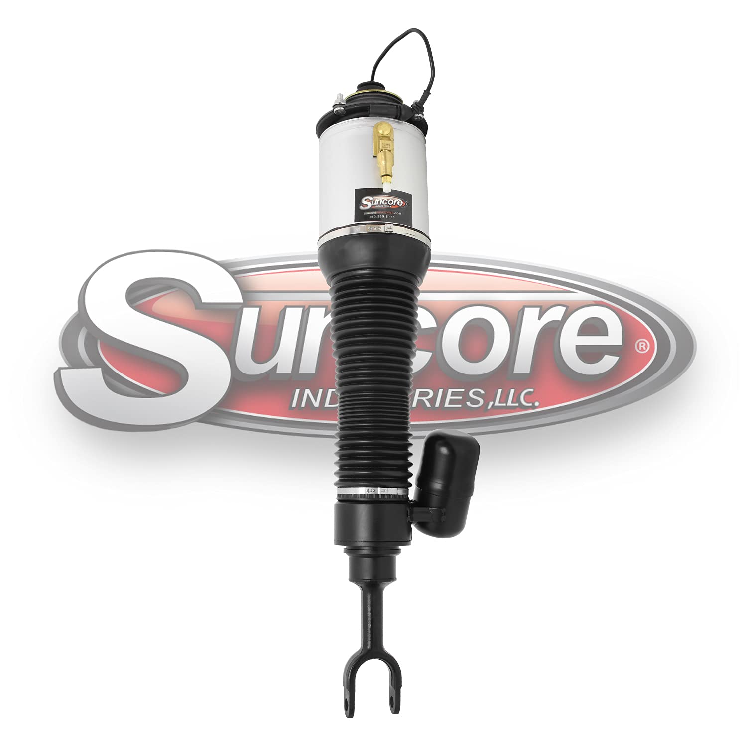 SUNCORE Front Left Air Ride Suspension Electronic Air Strut Assembly Replacement for 2003-2019 Bentley Continental GT - Premium Quality Shock Absorber for Smooth Ride & Enhanced Comfort