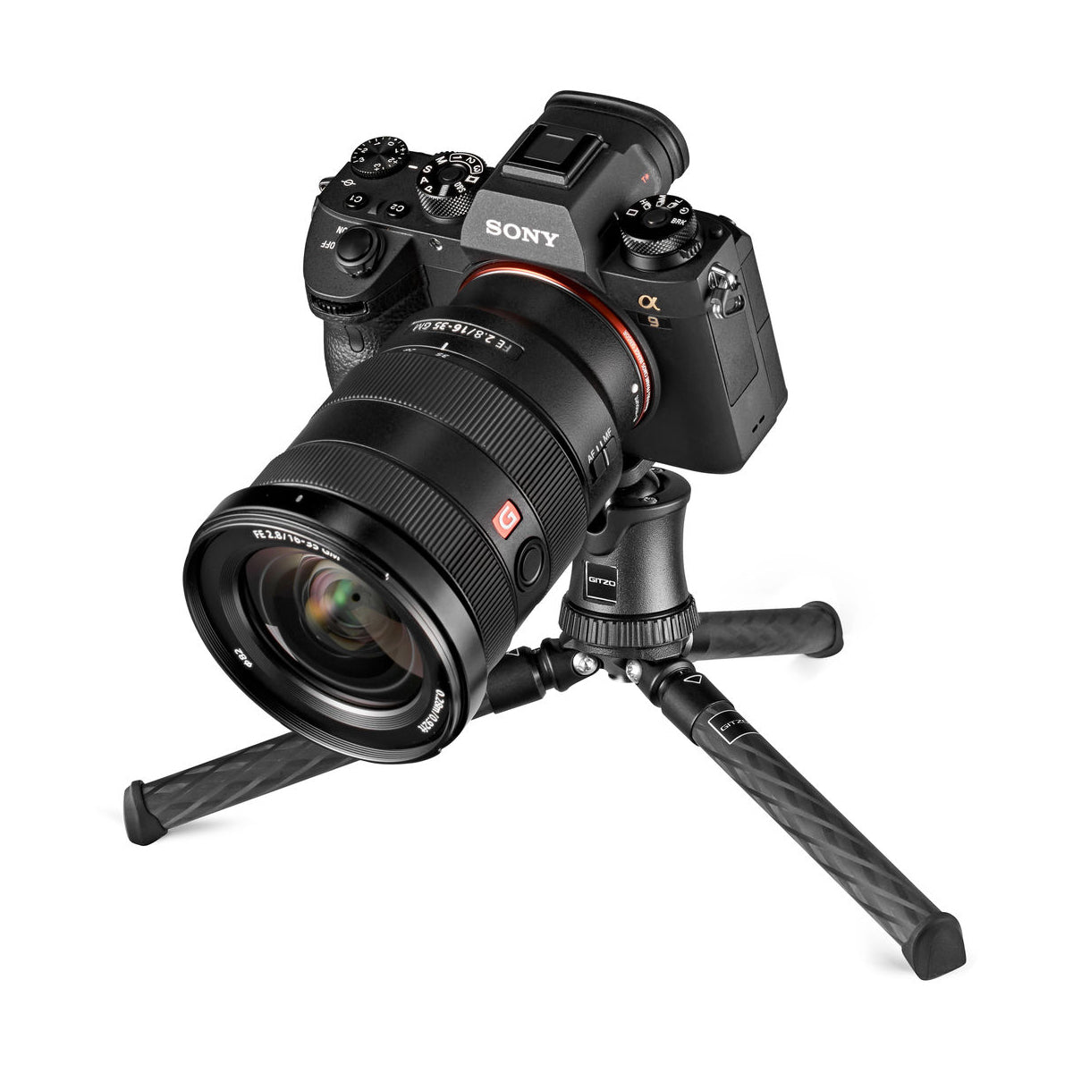 Gitzo GKTBB1 Mini Traveler Tabletop Tripod - Compact & Lightweight Black Tripod for DSLR Cameras - Perfect for Travel, Vlogging & Indoor Photography