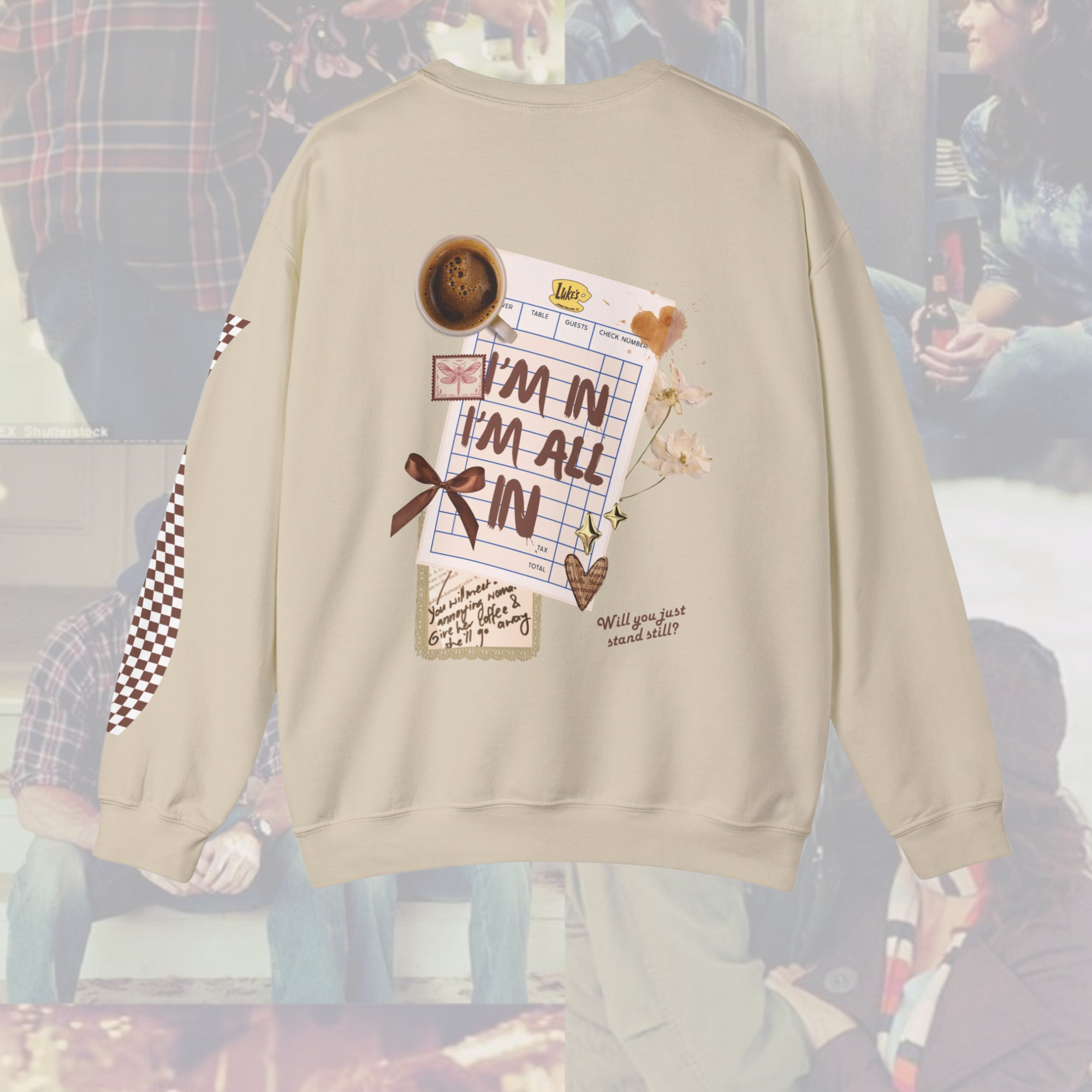 I'm All In Crewneck Sweatshirt - Comfortable & Stylish Unisex Pullover for Casual Wear, Street Fashion & Everyday Outfits