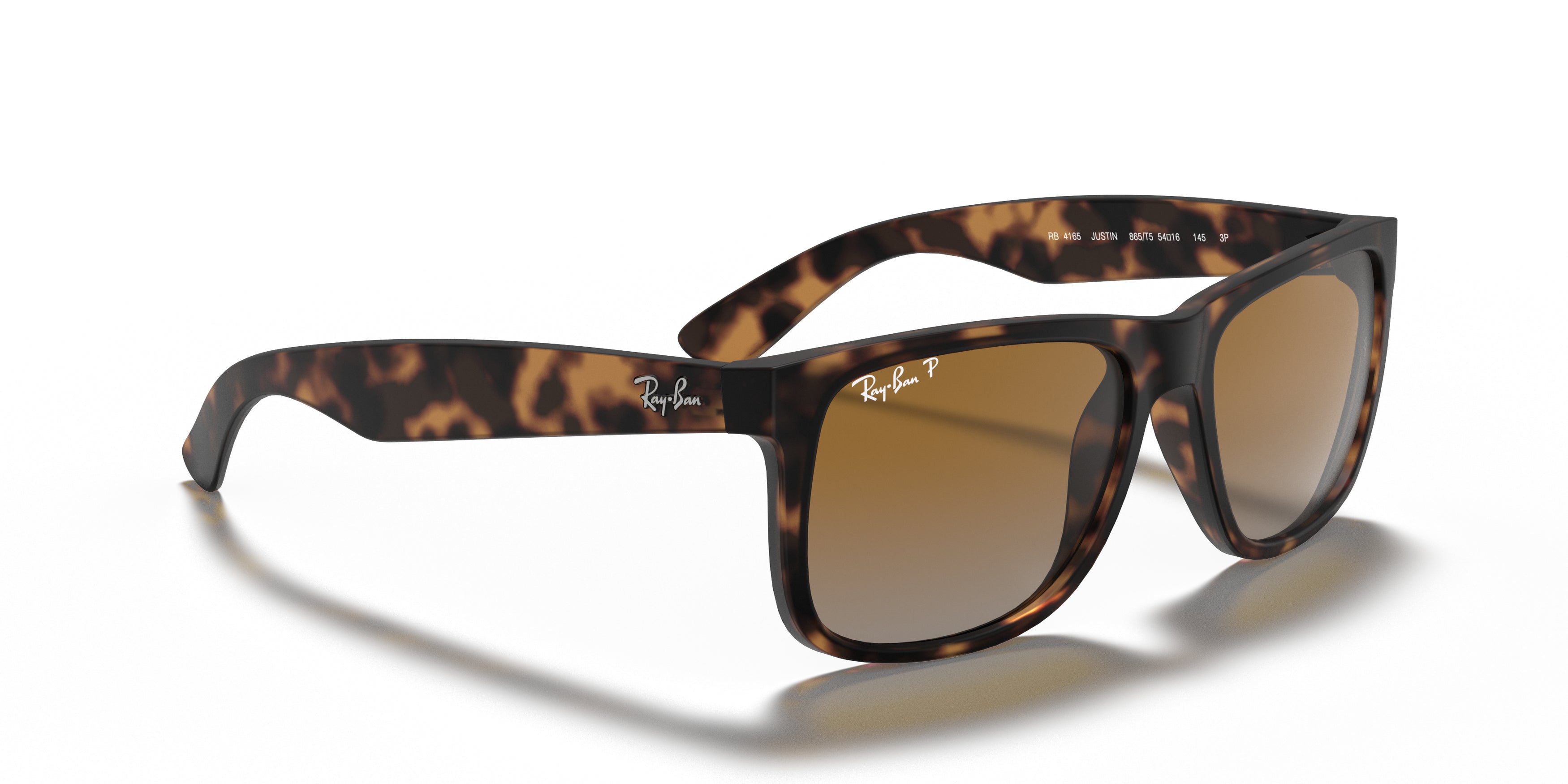 Ray Ban Justin Sunglasses - Polarized Aviator Style for Men & Women - UV Protection, Classic Design - Perfect for Driving, Travel & Outdoor Activities