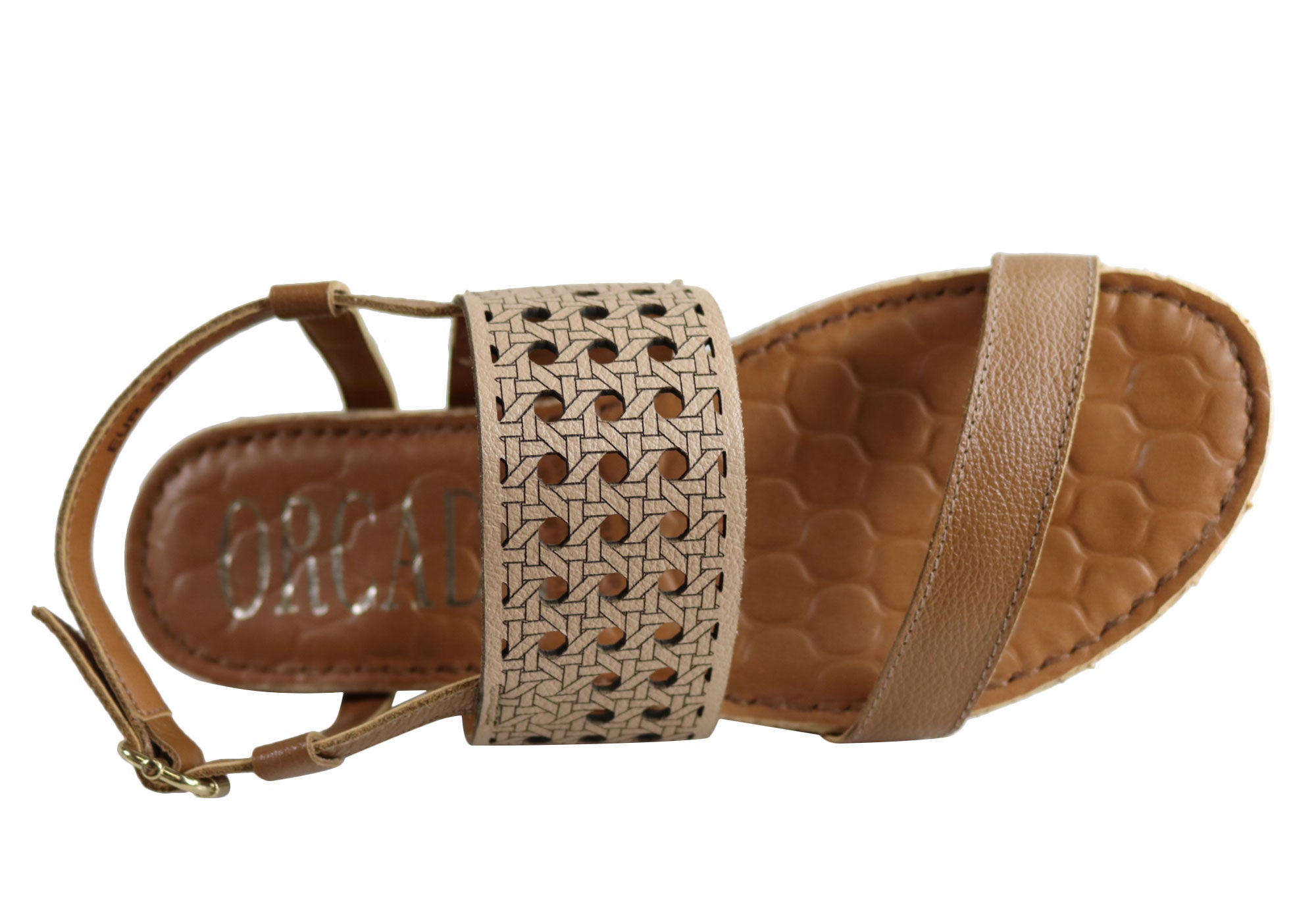 Orcade Gismo Women's Comfortable Leather Sandals - Handmade in Brazil - Perfect for Beach, Vacation & Summer Outfits