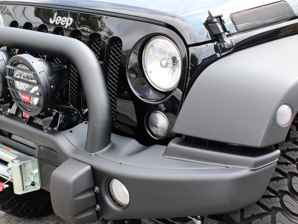 Amber LED Side Marker Lights & Fender Flare Lamps for Jeep Wrangler JK - Clear Lens, Durable & Waterproof - Perfect for Off-Roading, Night Driving & Customization