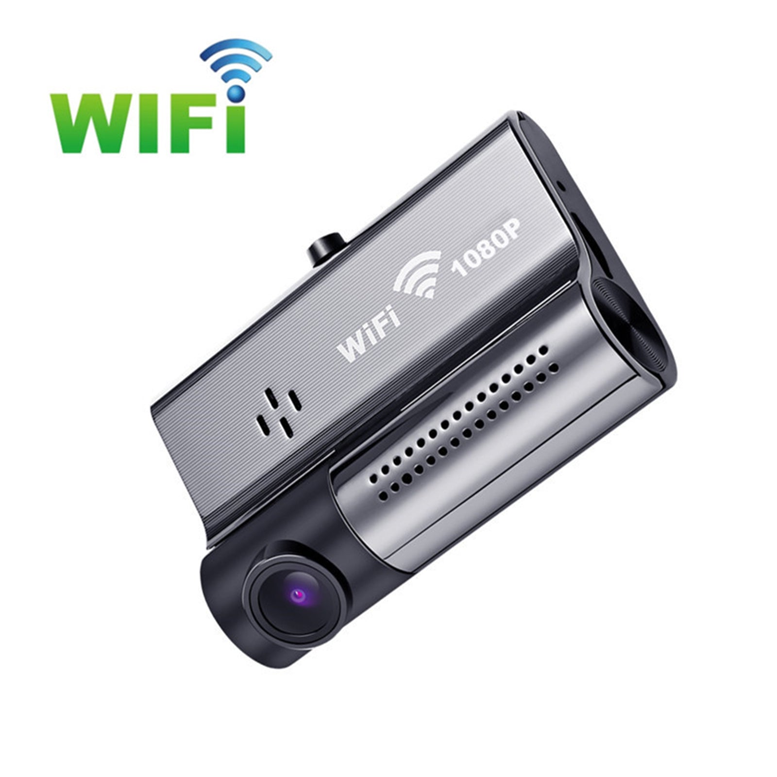 1080P WiFi Dash Cam with Night Vision - Hidden Driving Recorder & DVR for Cars | Perfect for Road Trips, Uber, and Security Monitoring