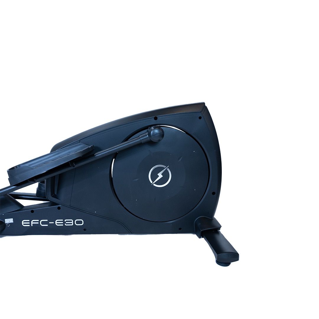 EFC E30 Elliptical Trainer - Low Impact Cardio Machine for Home Gym, Full Body Workout Equipment with LCD Monitor | Perfect for Small Spaces & Apartment Fitness