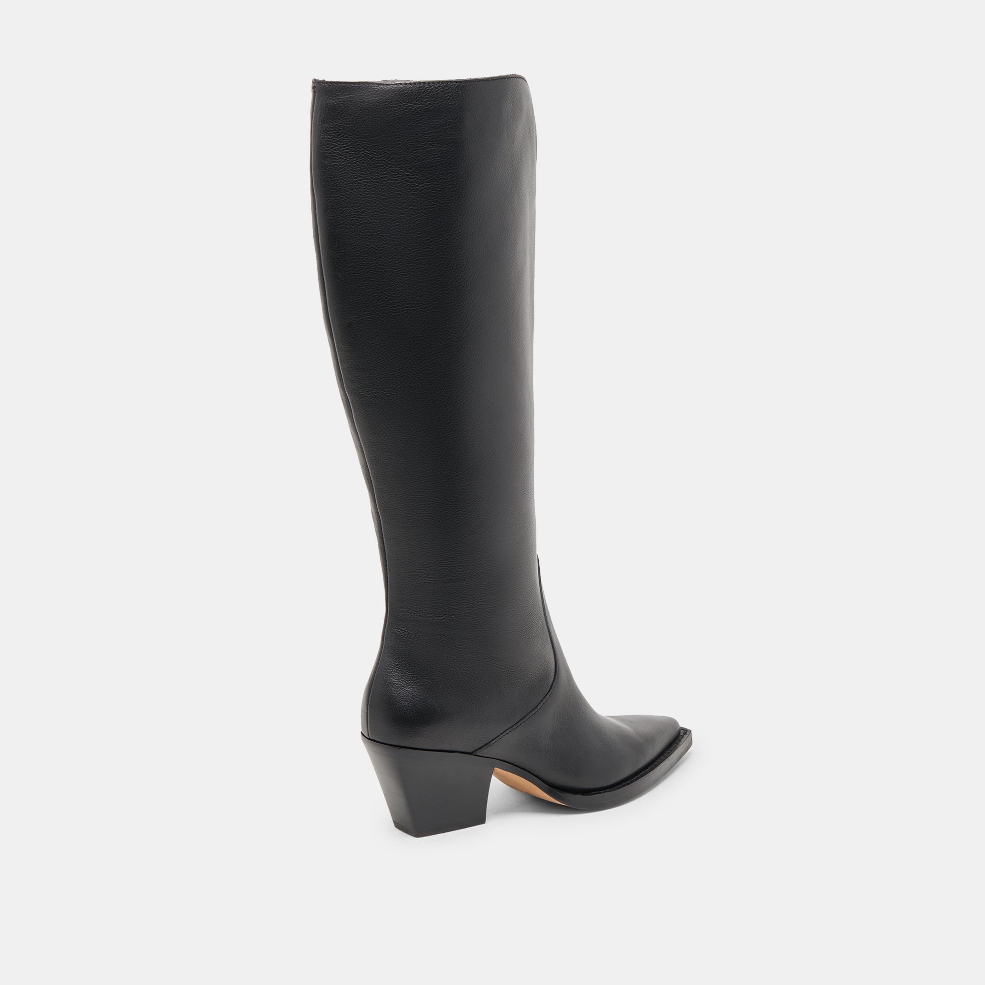 RAJ Extra Wide Calf Boots for Women - Black Leather Ankle Boots for Comfort & Style | Perfect for Work, Casual Outfits & Winter Wear