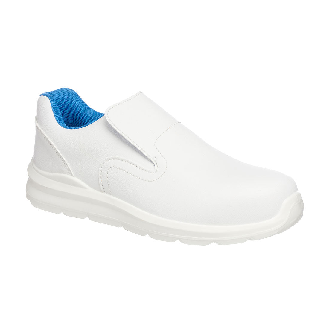 Portwest FD62 Compositelite Slip-On Safety Shoes - Lightweight Composite Toe Work Sneakers for Men & Women - Perfect for Construction, Warehouse & Industrial Workplaces